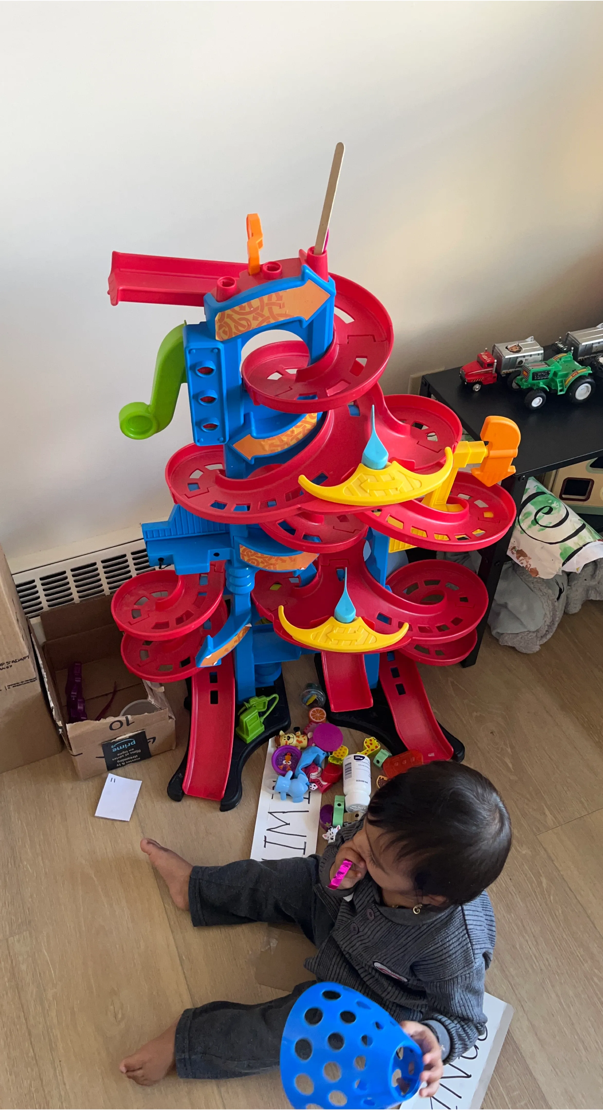 Little People Race Tower