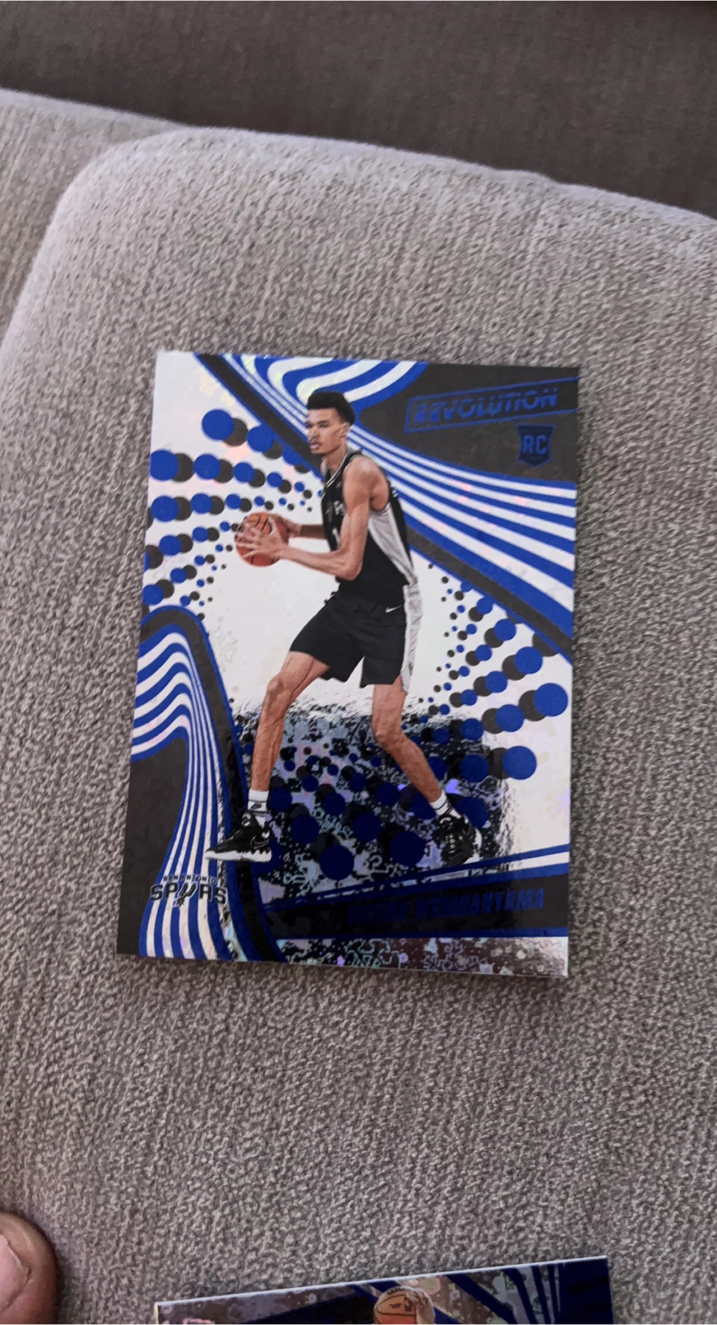 Victor Wembanyama Revolution RC Trading Card thumbnail