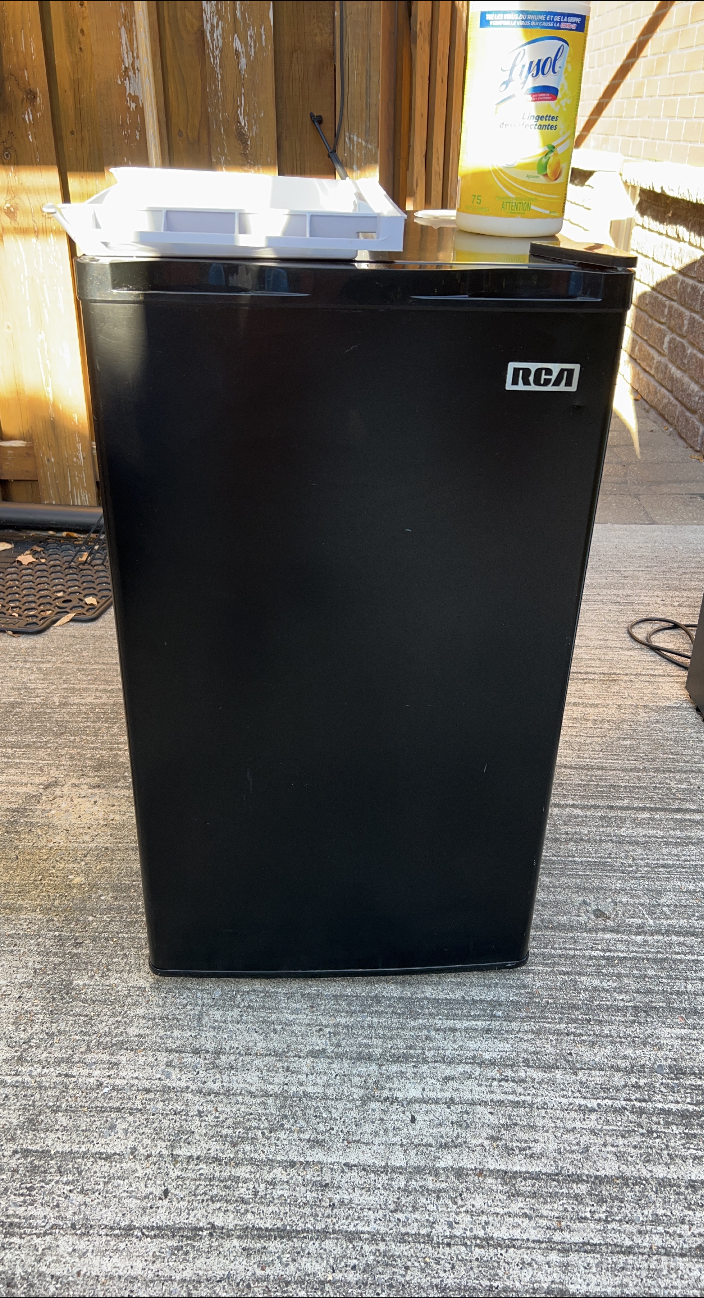 RCA Mini Fridge - Black thumbnail