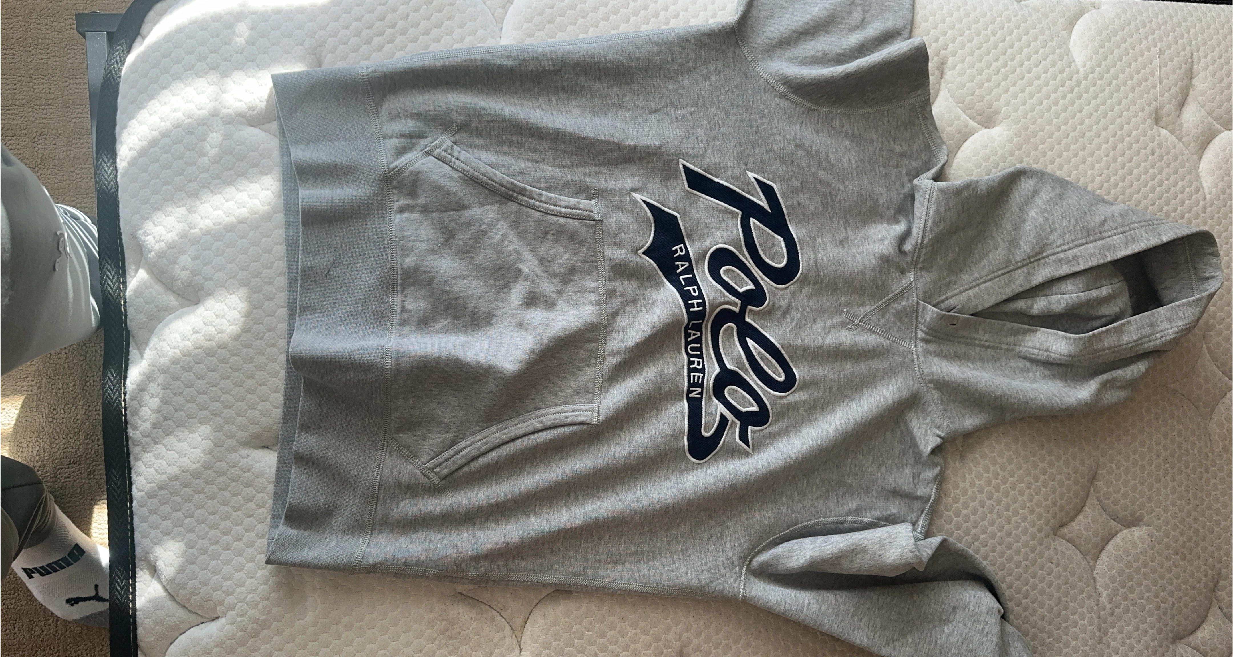 Polo Ralph Lauren Grey Hoodie image indicator(1)