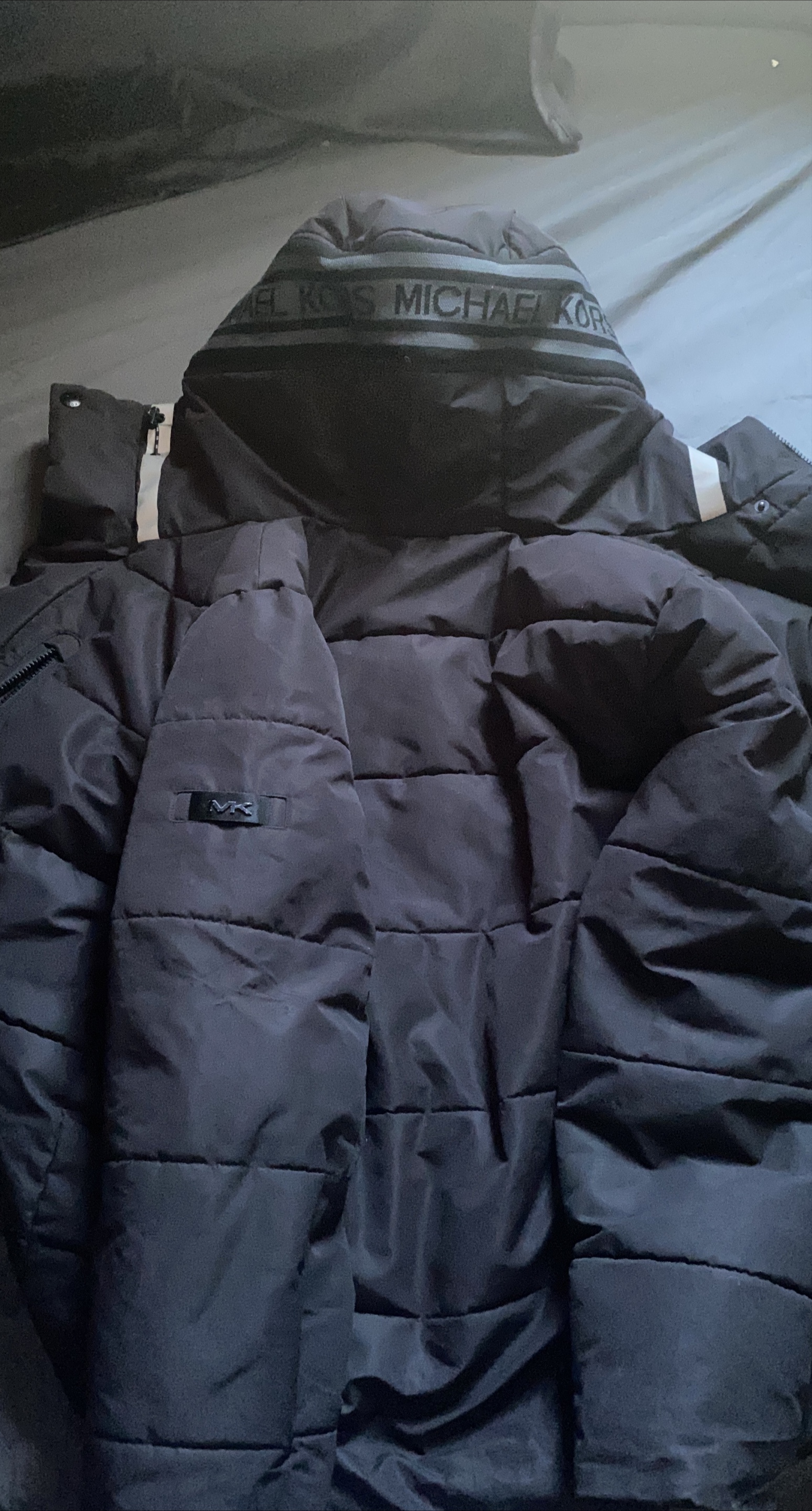 Michael Kors Black Puffer Jacket thumbnail