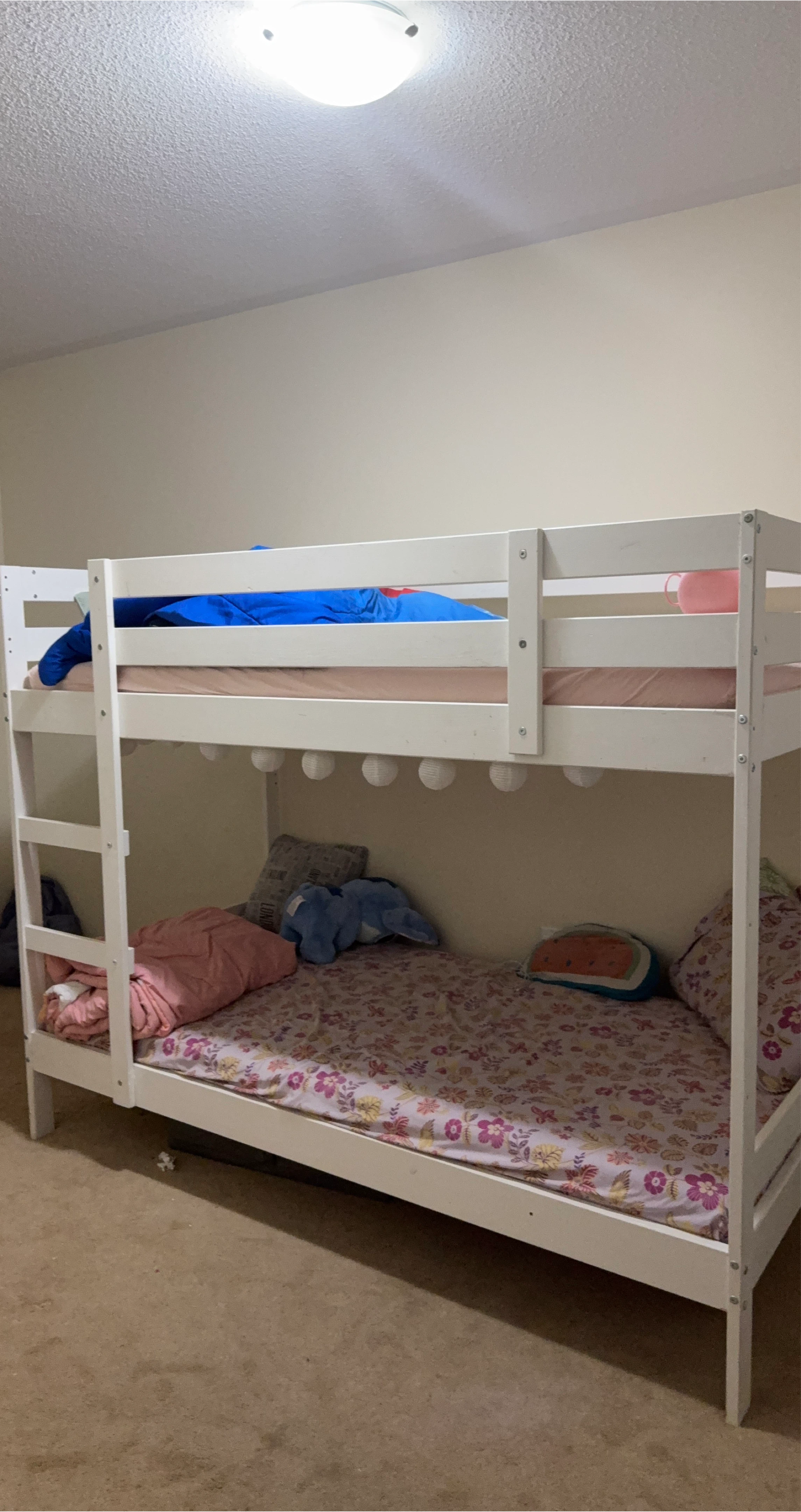 White Bunk Bed Frame thumbnail