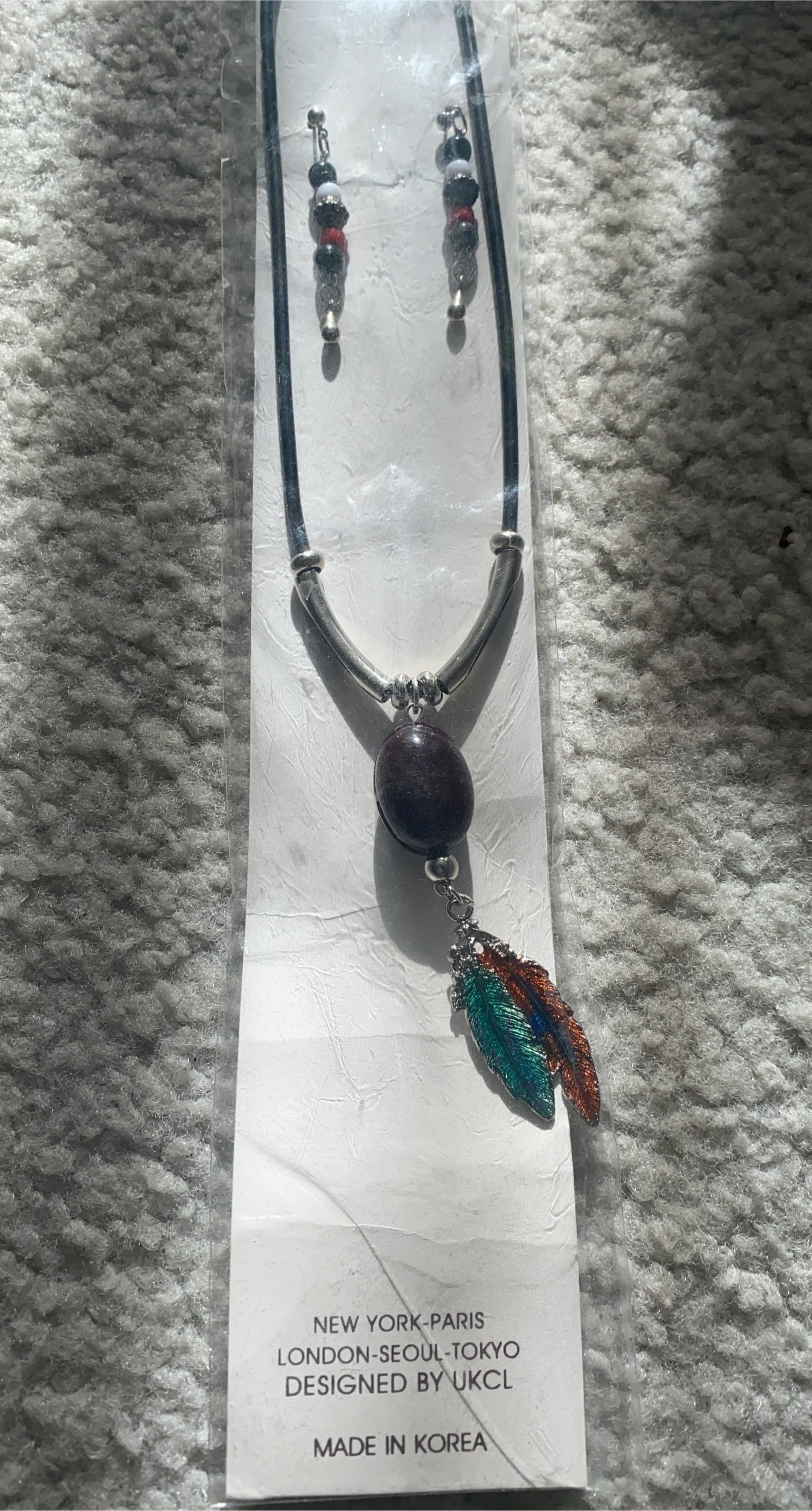 UKCL Necklace & Earring Set 🧡 New in Package image indicator(1)