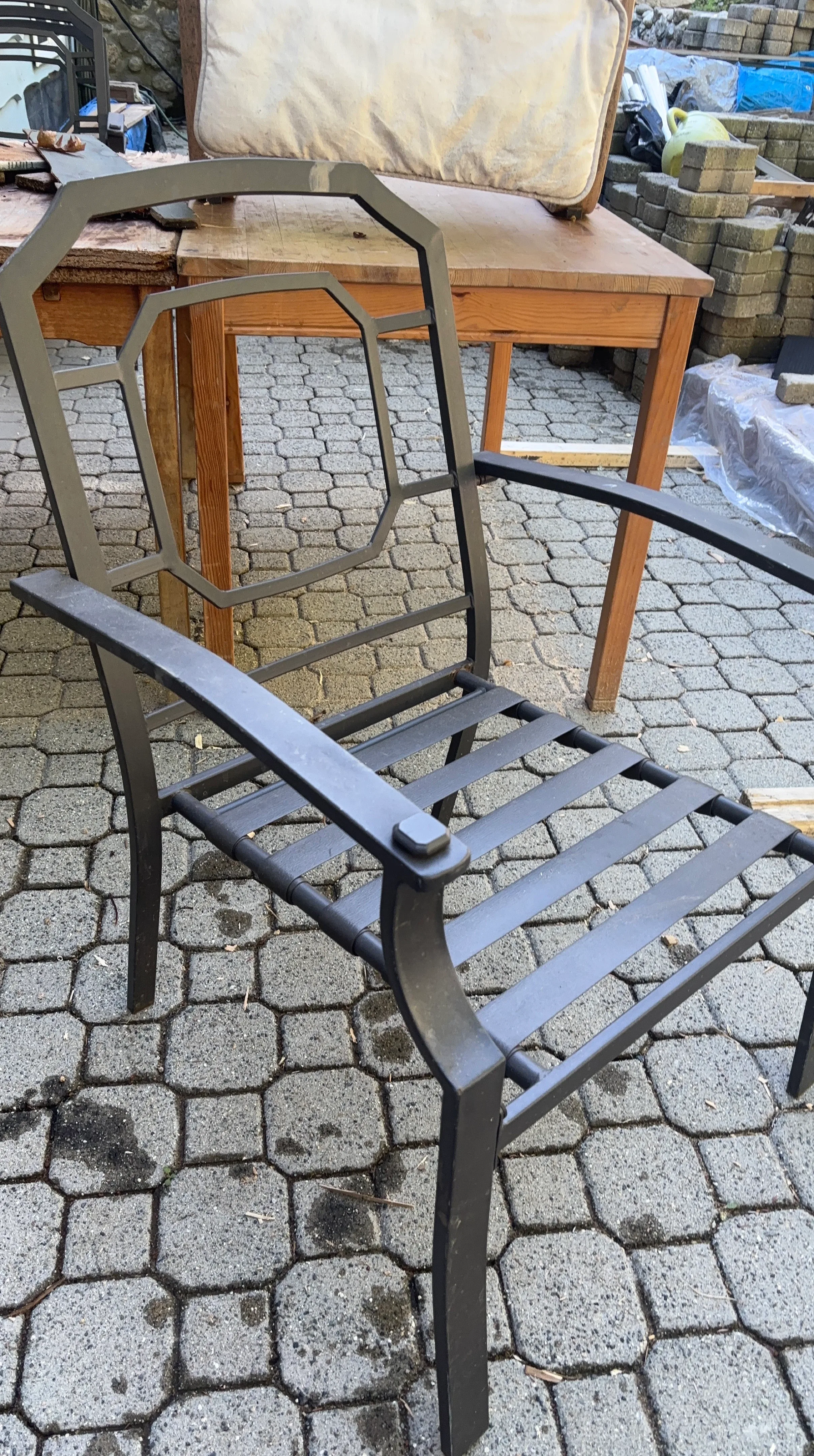 Outdoor Metal Armchair
