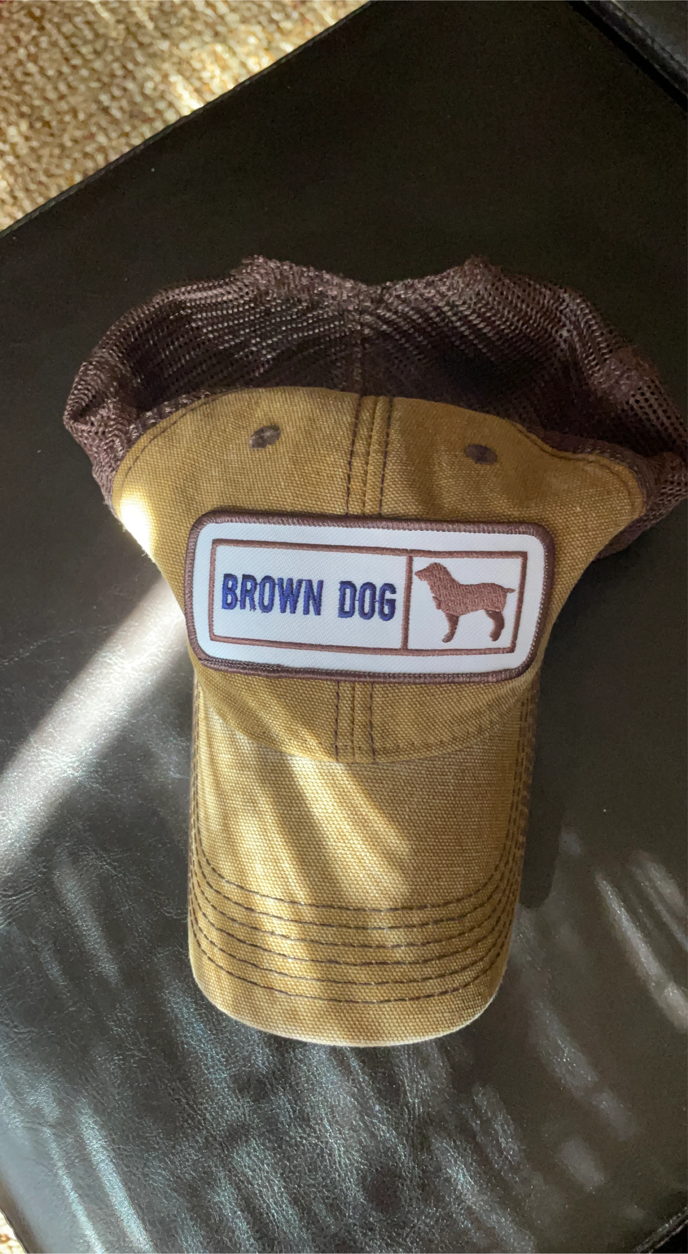 Brown Dog Hosiery Legacy Brand Trucker Hat image indicator(2)