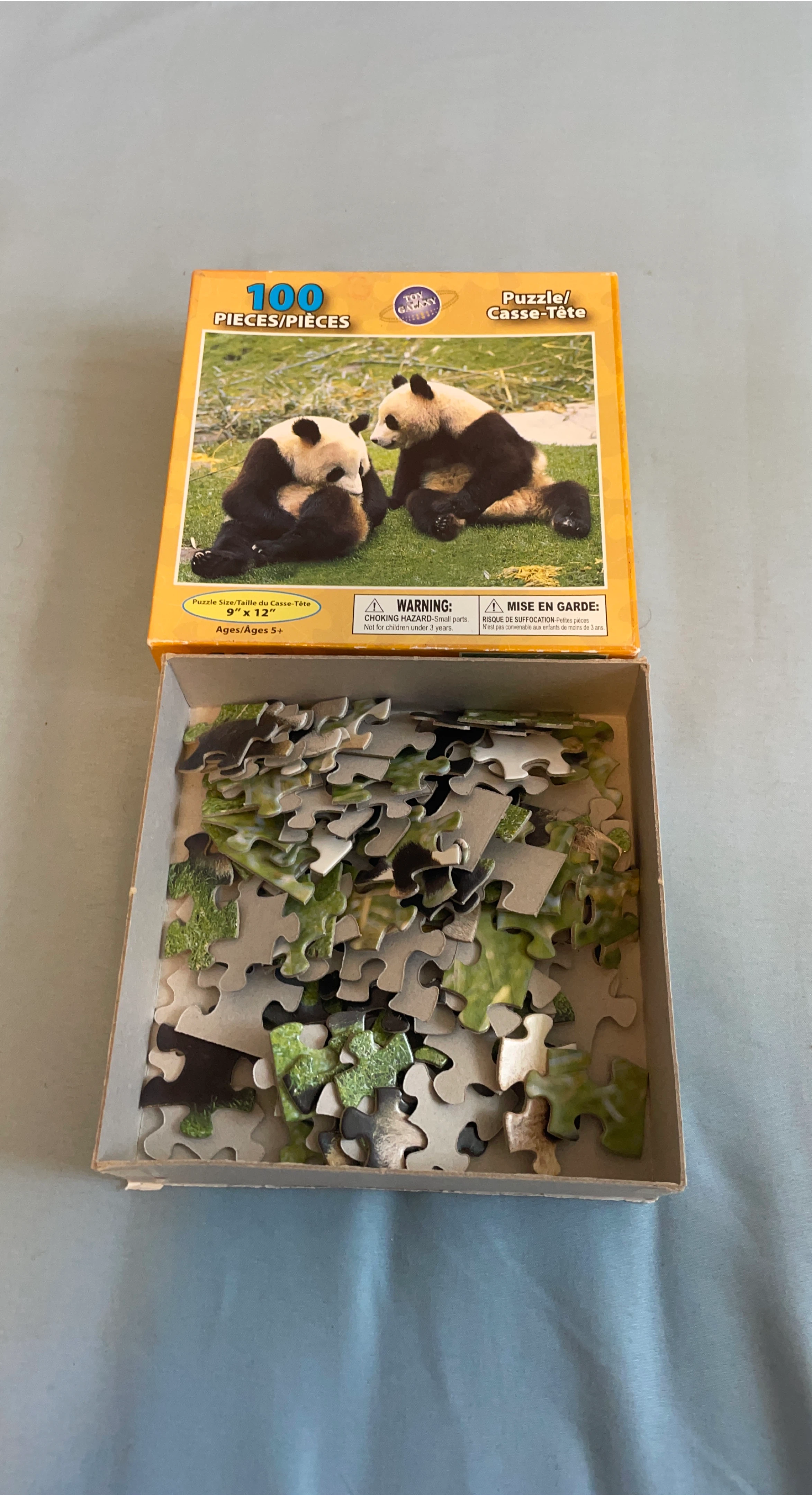 Toy Galaxy 100 Piece Panda Puzzle - Ages 5+ 👍🧩 thumbnail