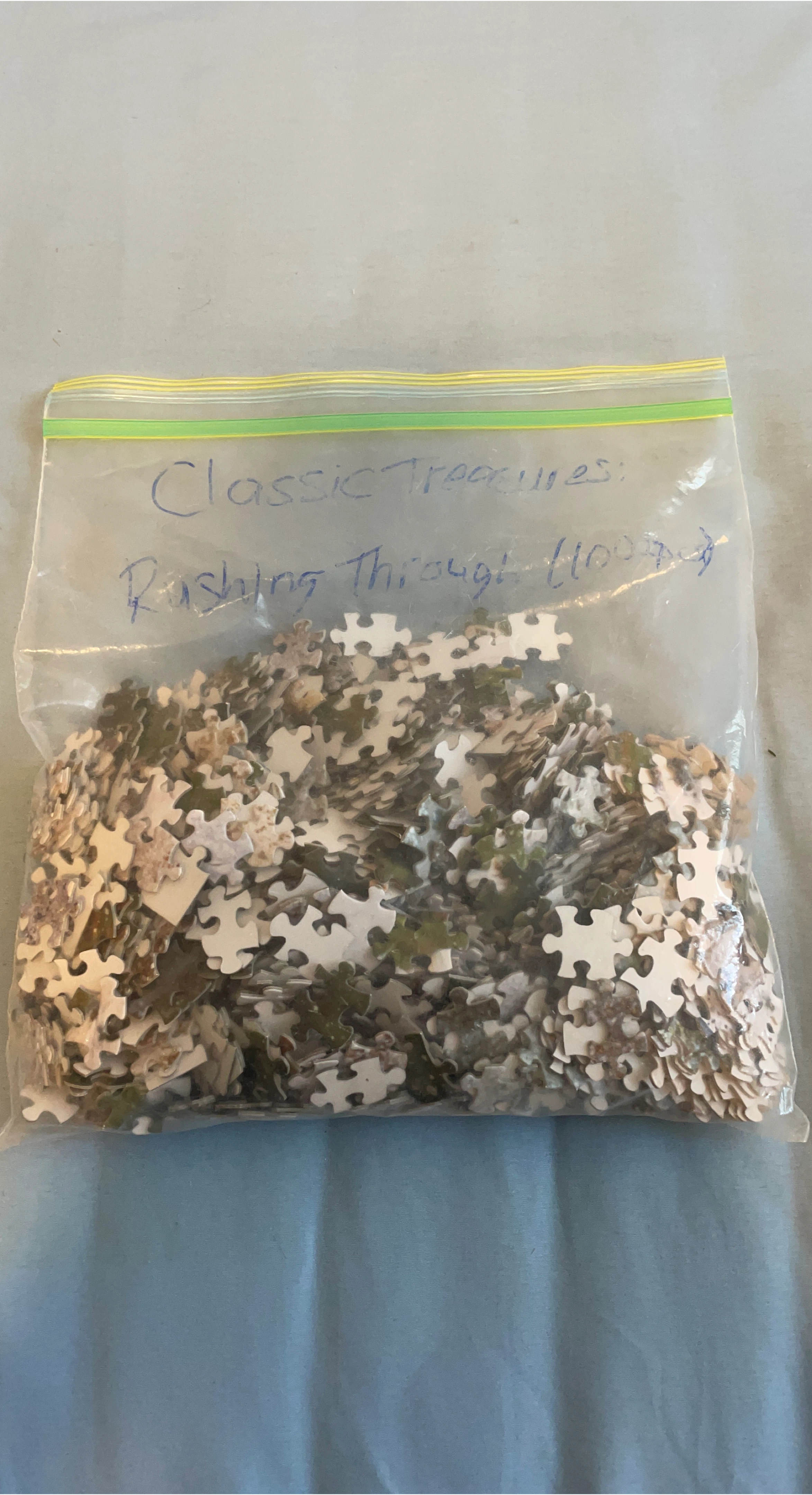 Classic Treasures Rushing Through 1100 pc Puzzle 🧩👍 thumbnail