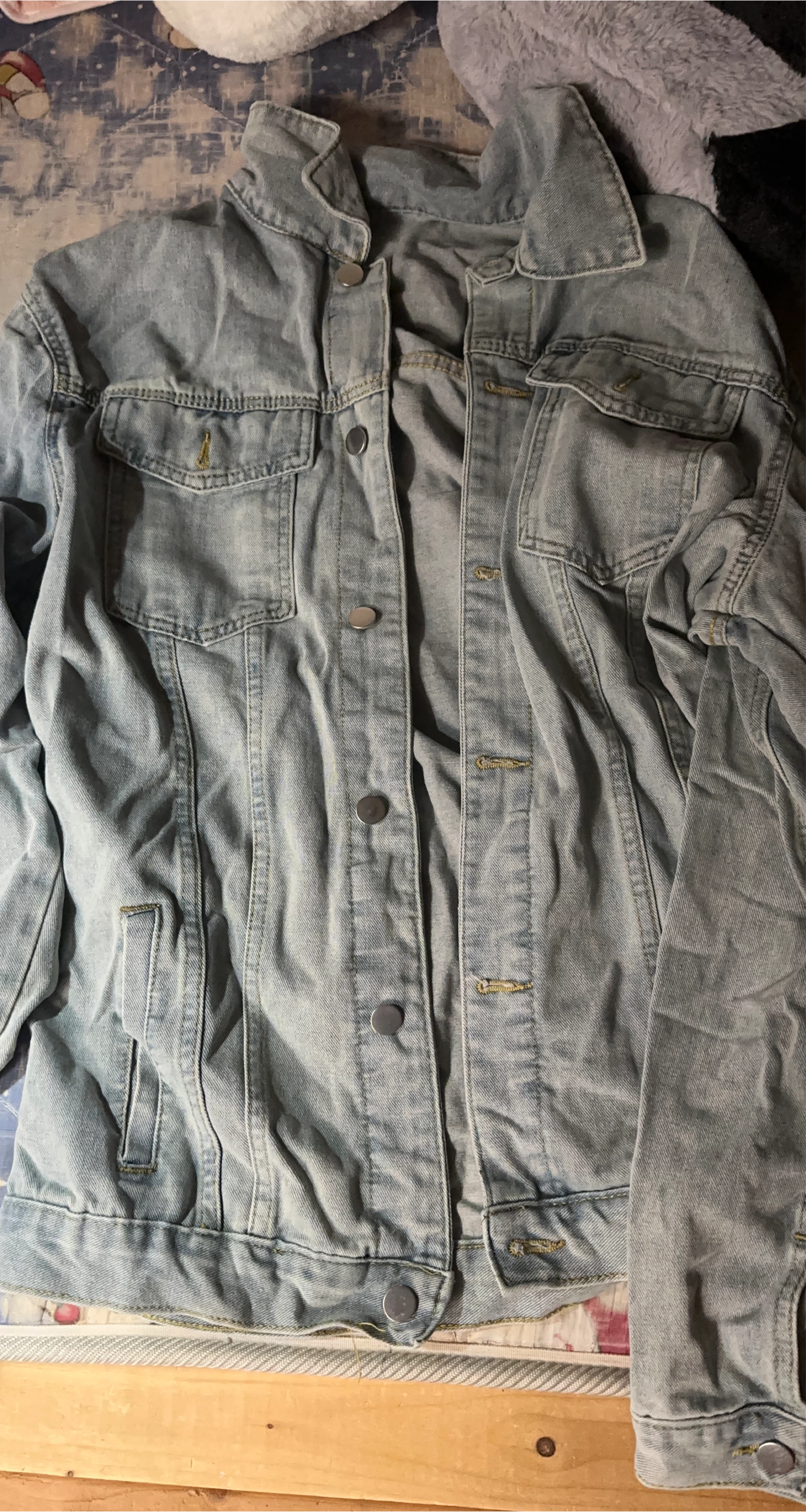Light Wash Denim Jacket thumbnail