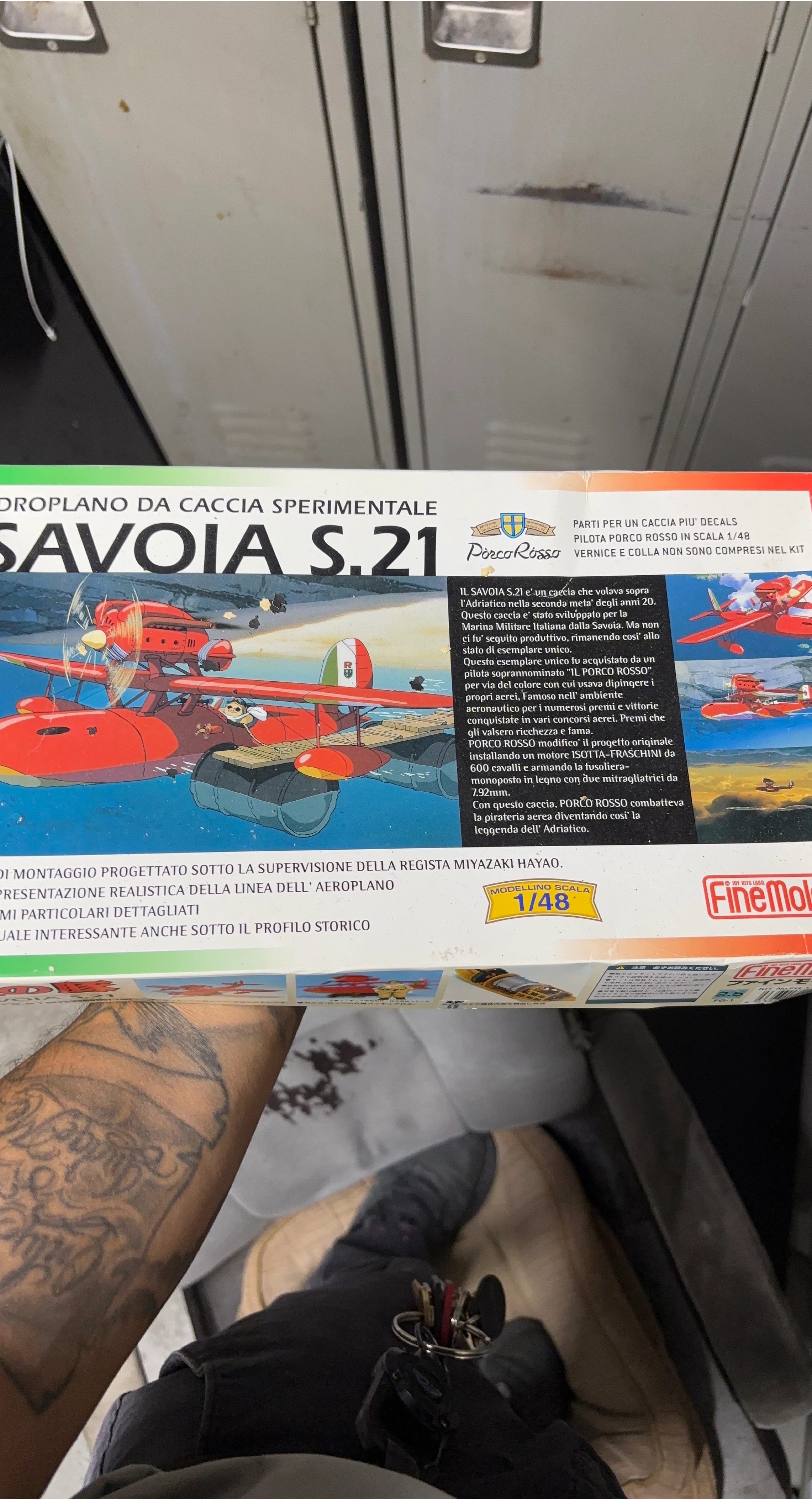 Savoia S.21 Porco Rosso 1/48 Scale Model Kit thumbnail
