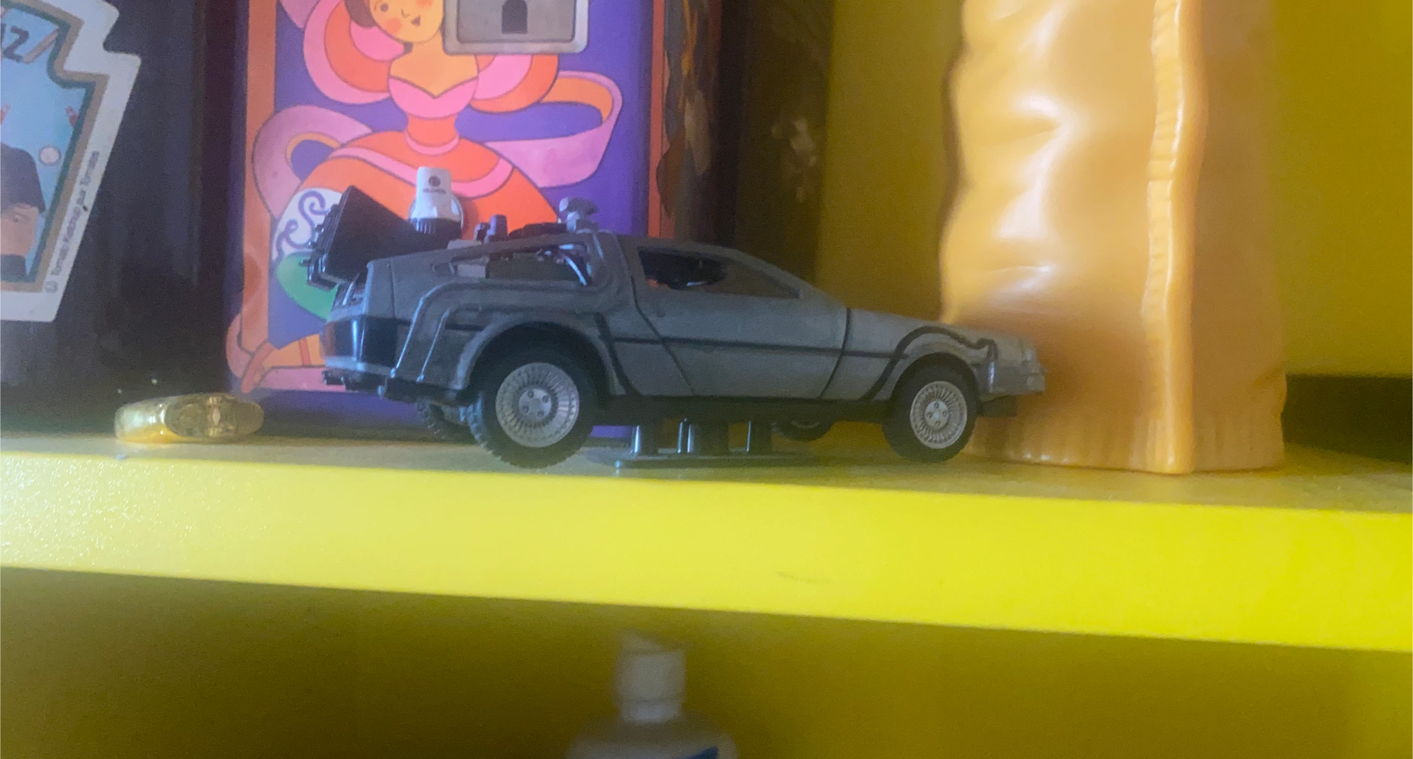 Delorean Time Machine Toy Car thumbnail