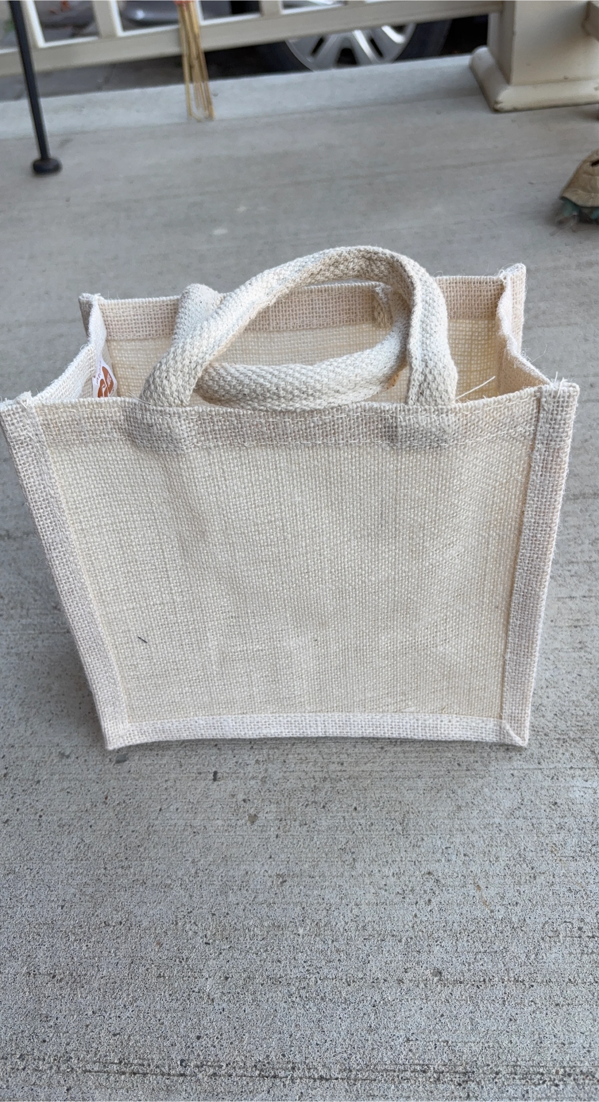 Jute Tote Bag