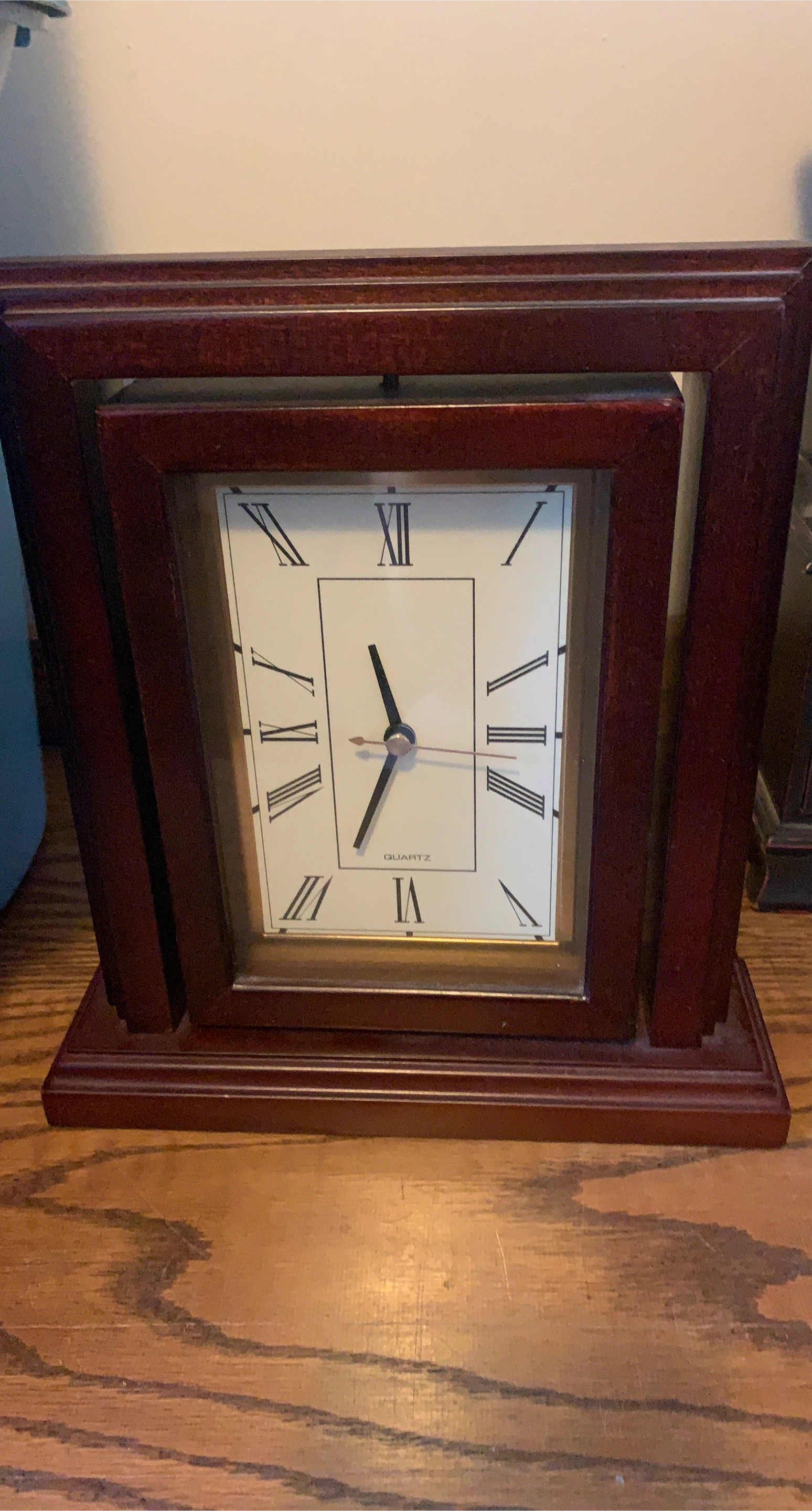Wooden Framed Quartz Clock thumbnail