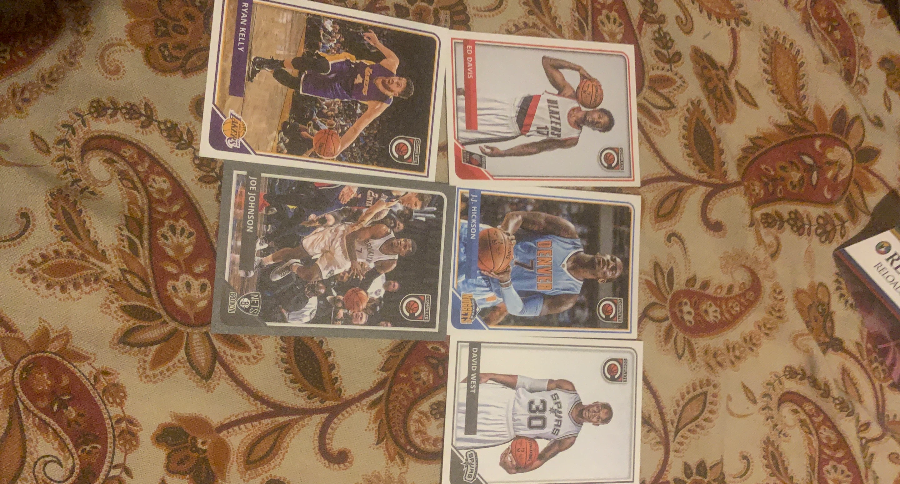 Basketball Trading Cards - Ryan Kelly, Ed Davis, More! thumbnail