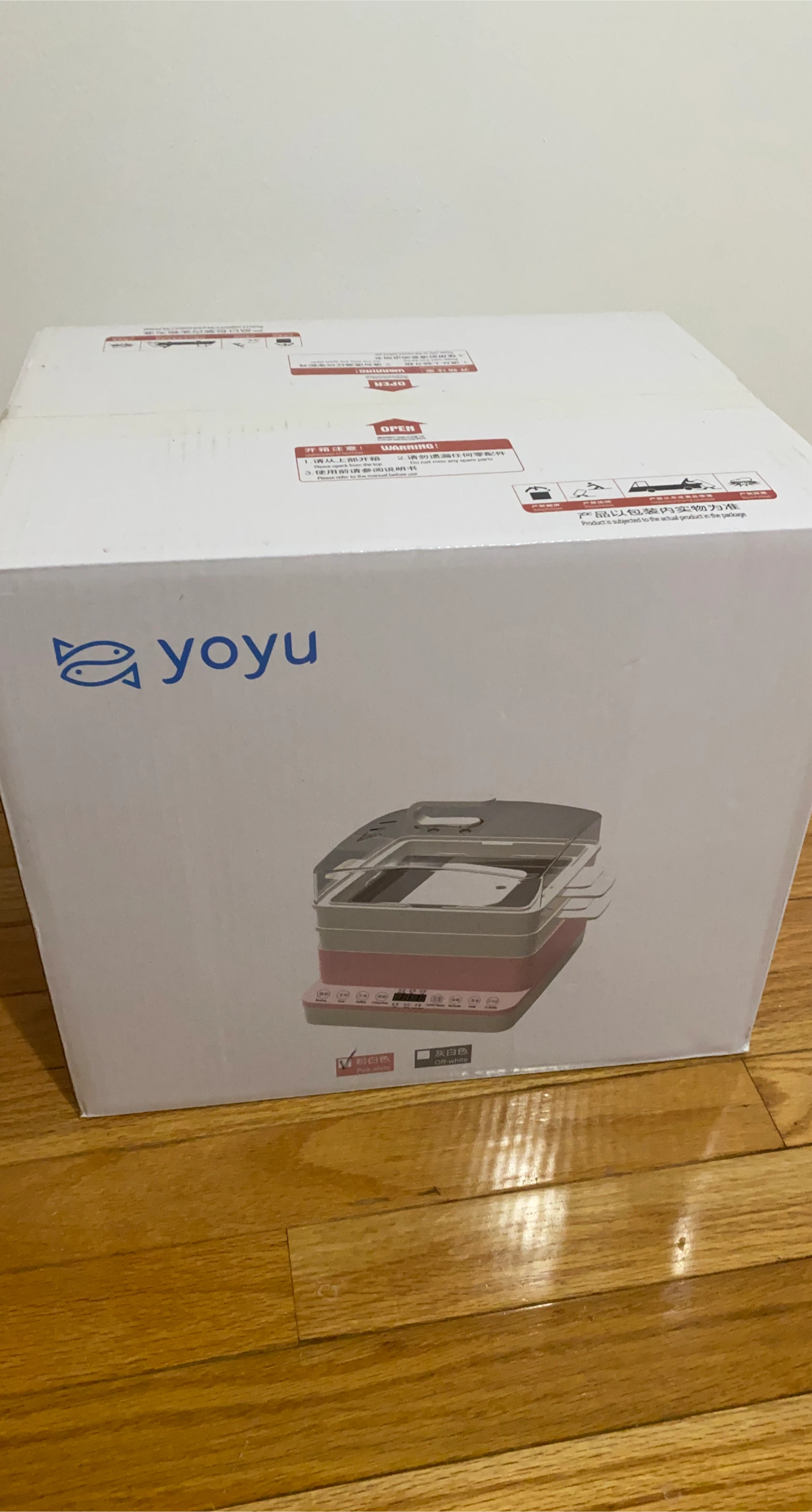 Yoyu Food Dehydrator - Pink/White thumbnail