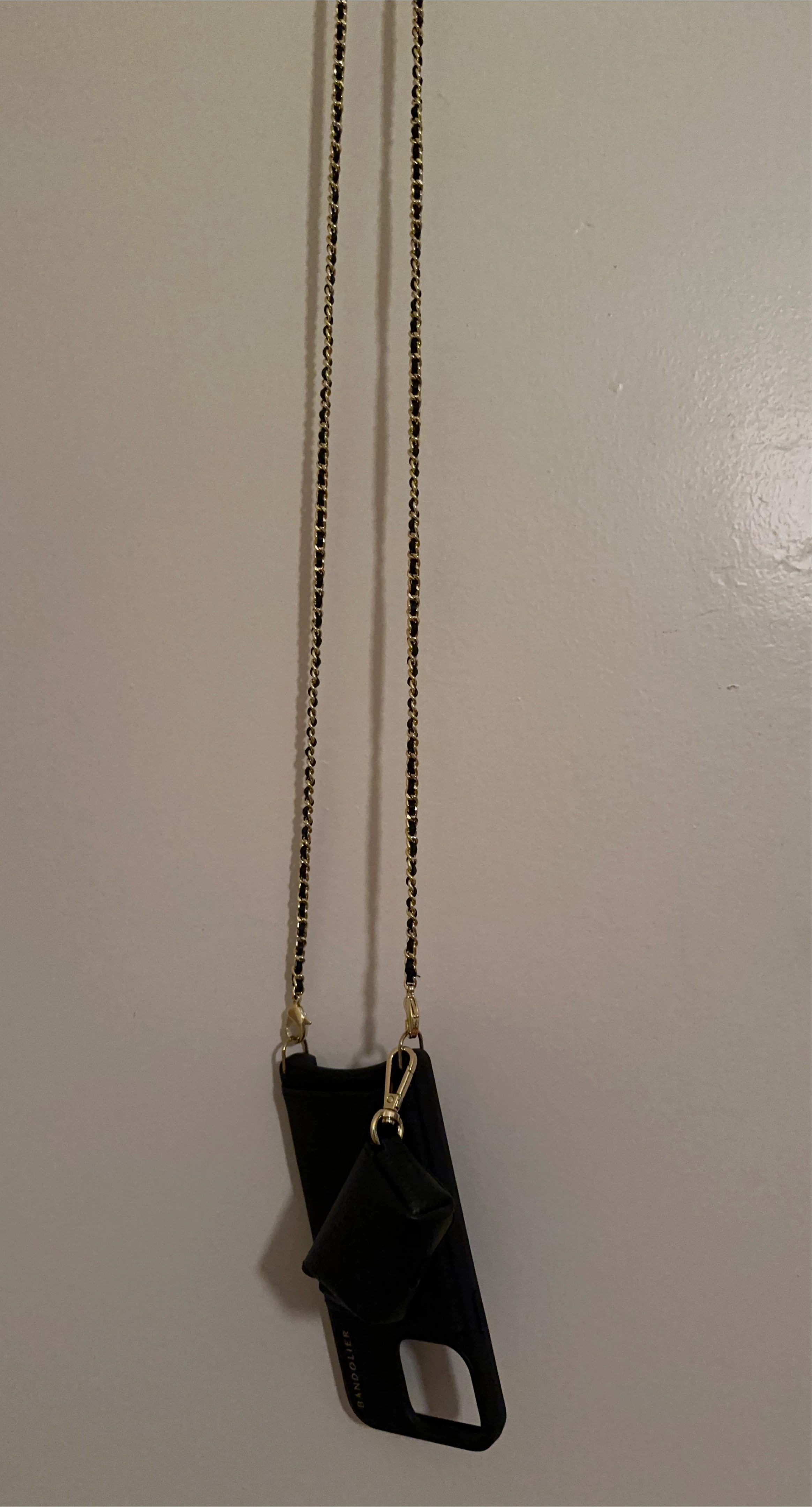 Bandolier Black iPhone Case with Chain thumbnail