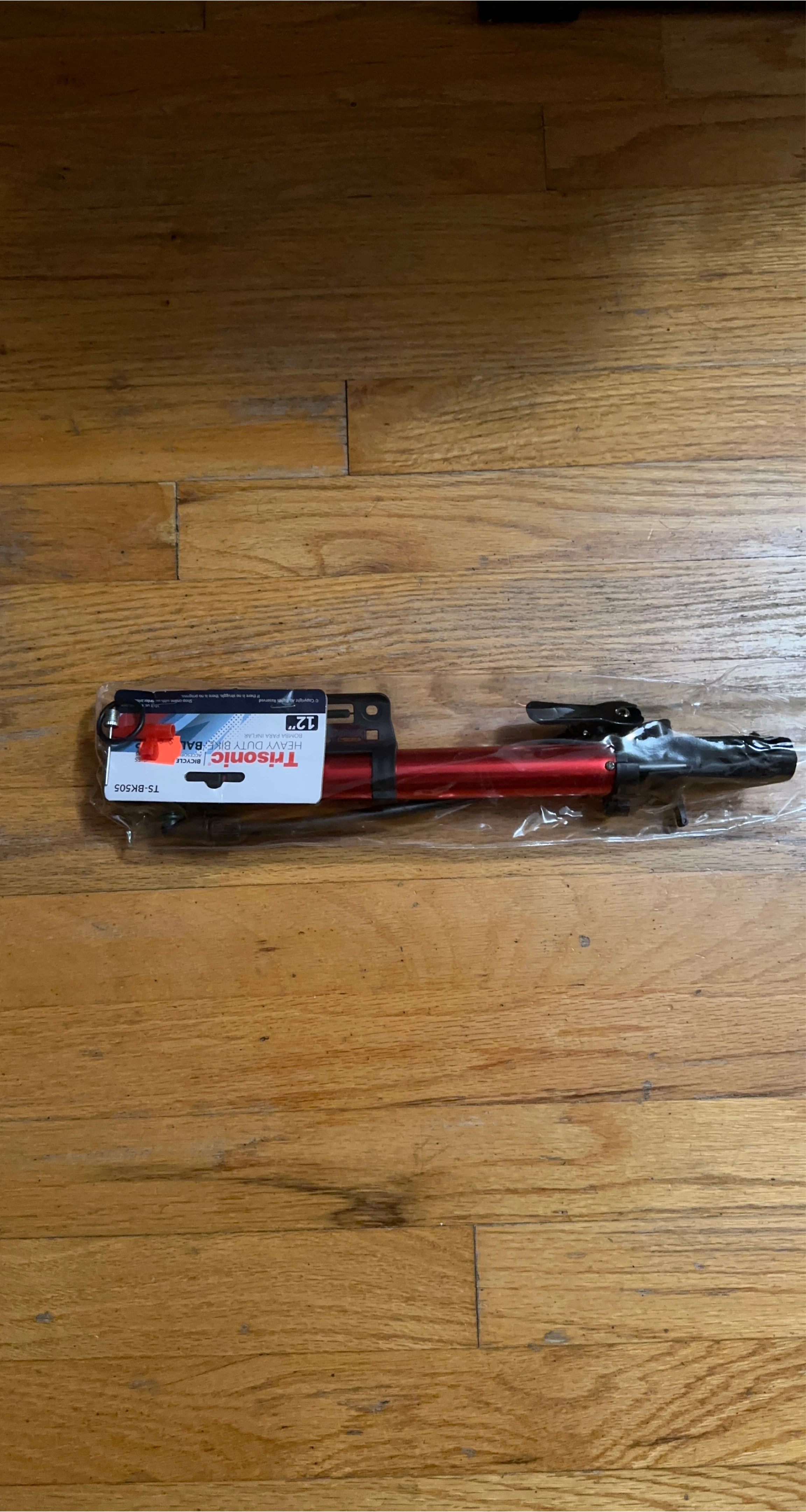 Trisonic 12" Heavy Duty Bike Pump - NEW thumbnail