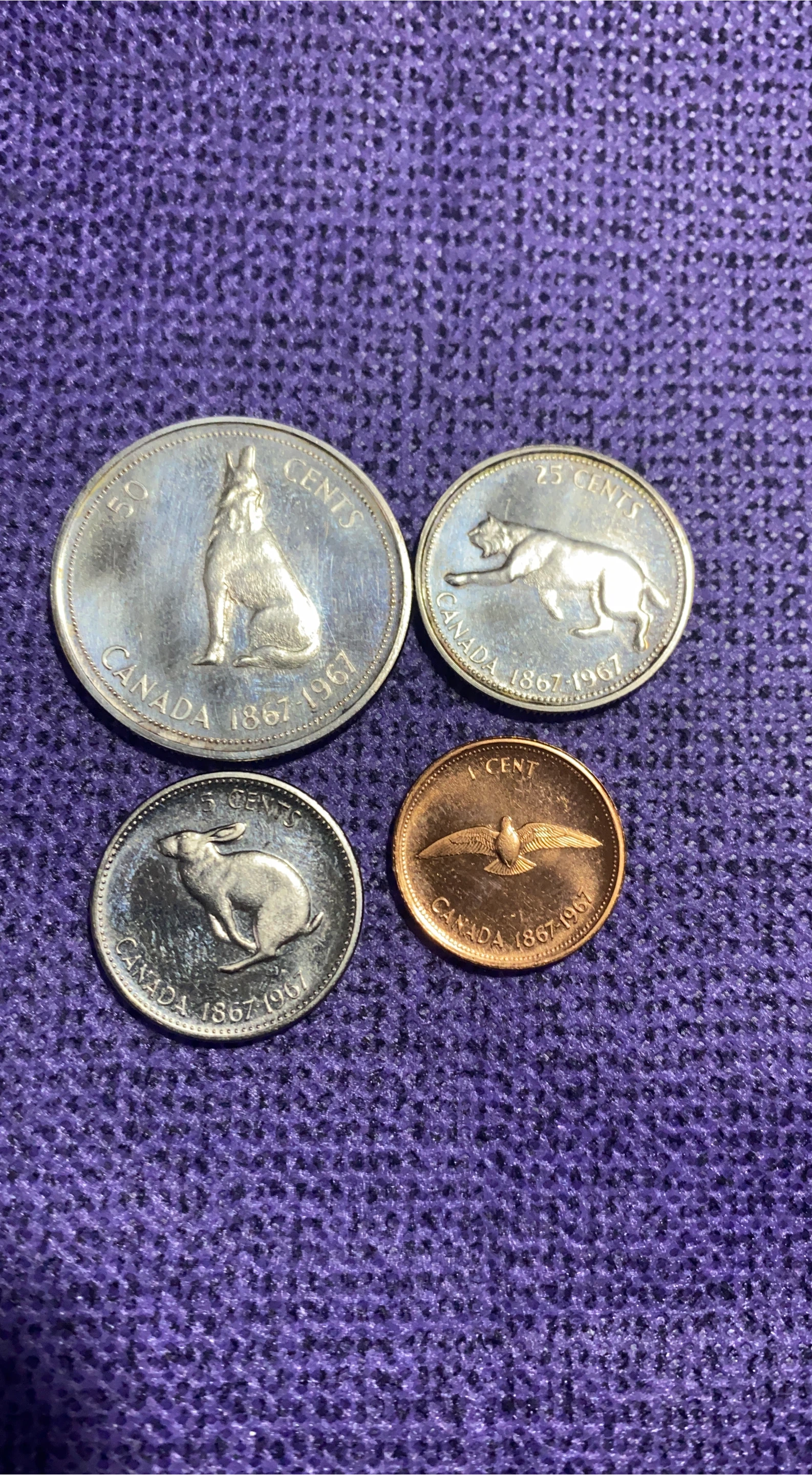 1867-1967 Canadian Centennial Coins thumbnail