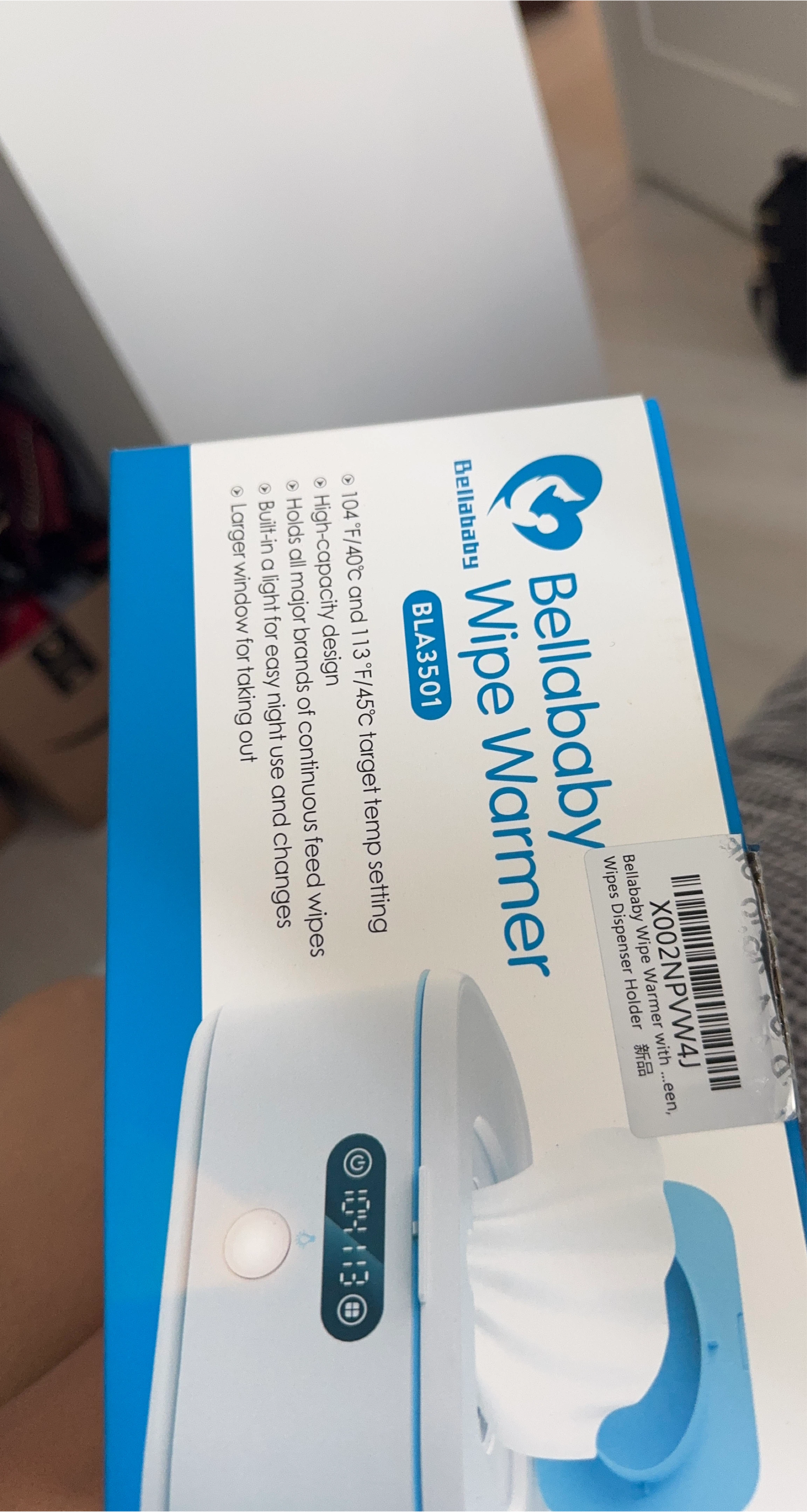 Bellababy Wipe Warmer - Like New! thumbnail