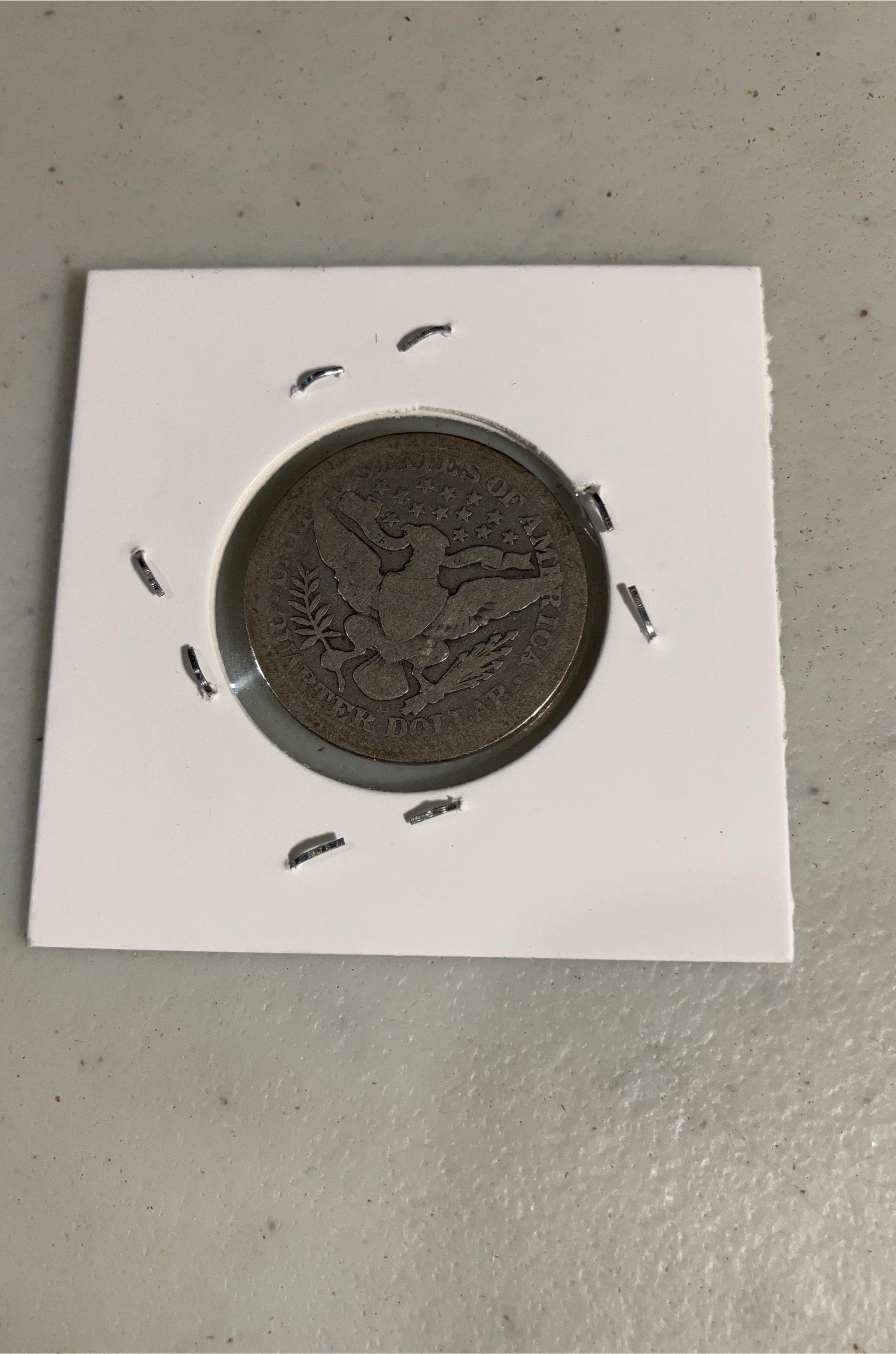 Barber Quarter Dollar Coin