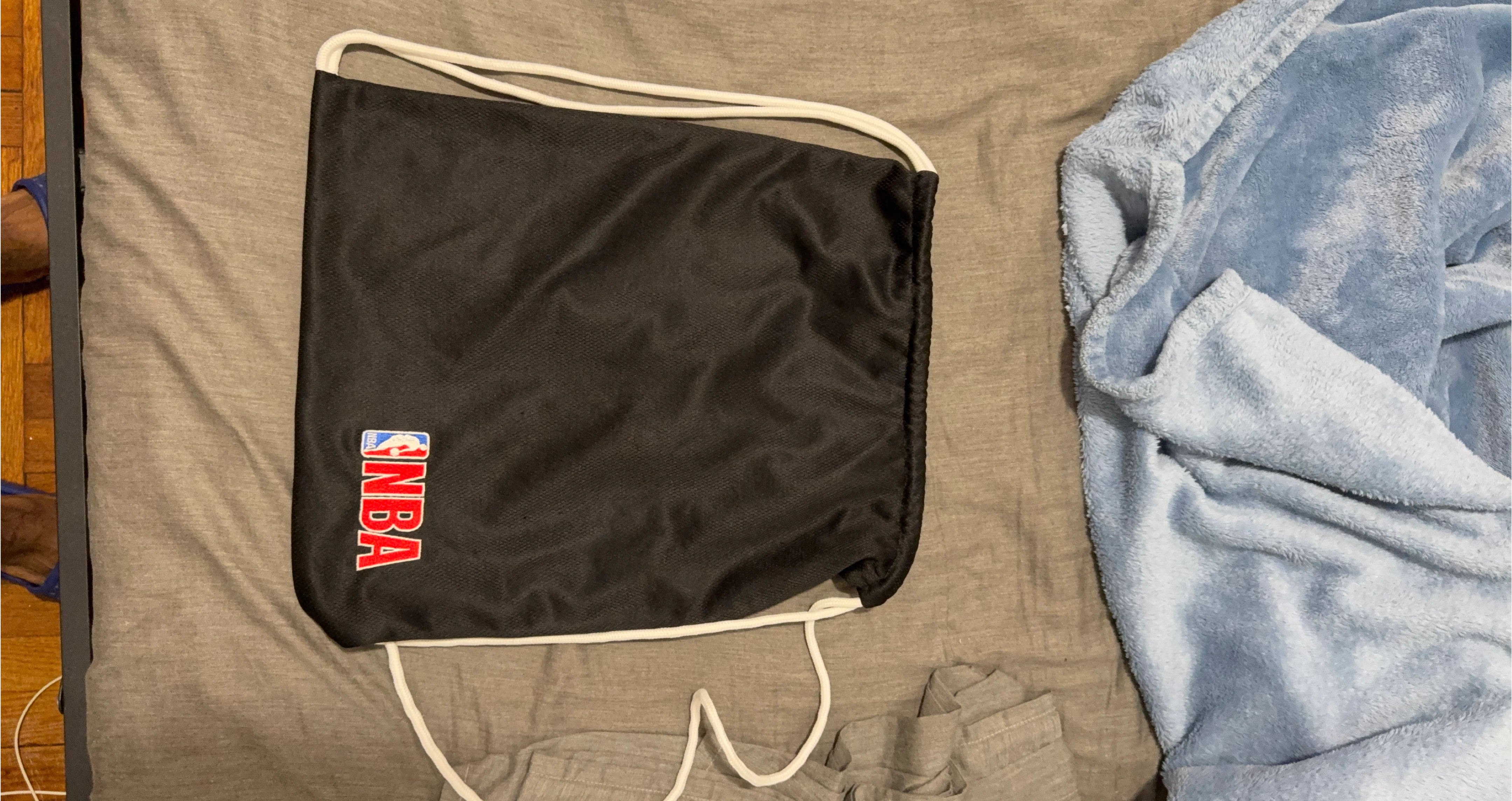 NBA Drawstring Bag - Black thumbnail