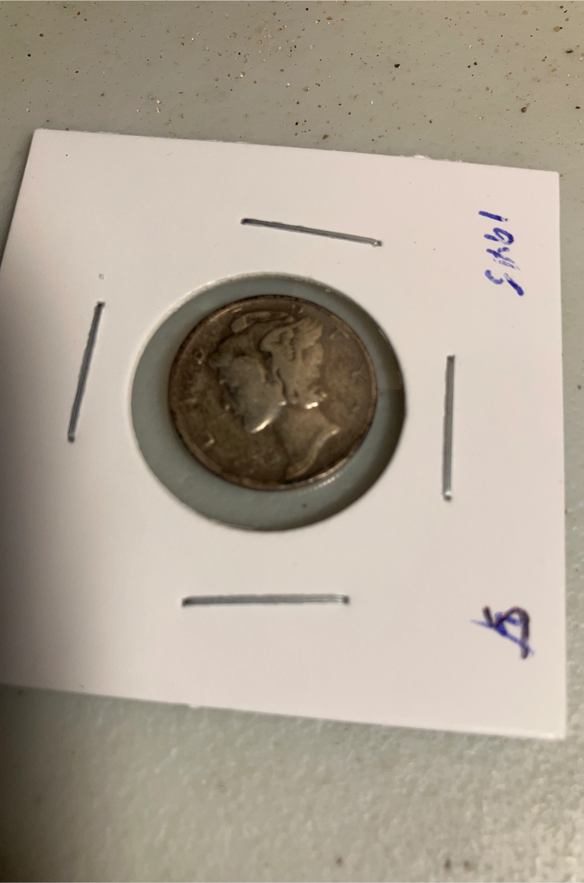 1945 Mercury Dime