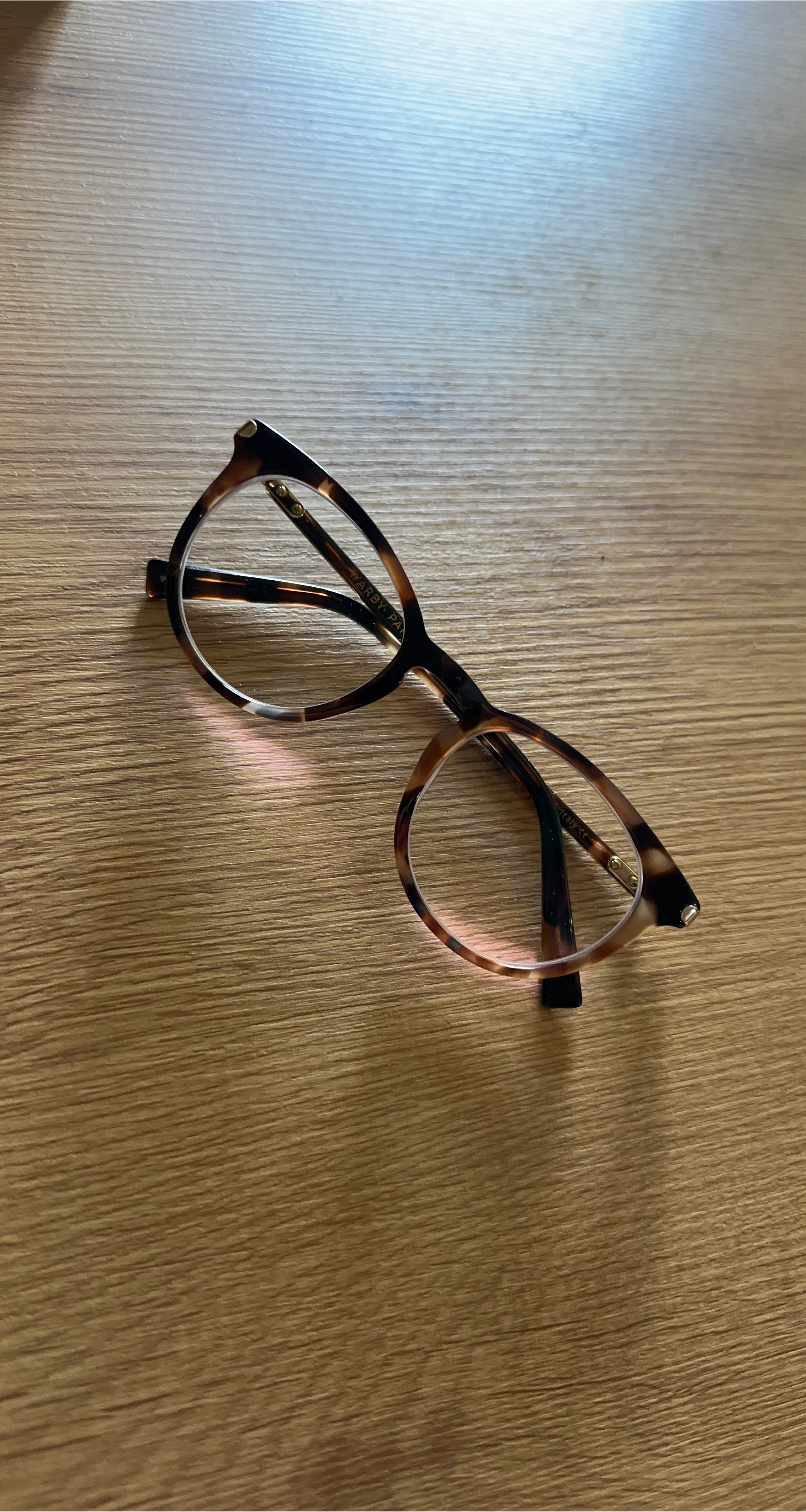 Warby Parker Tortoise Shell Glasses thumbnail