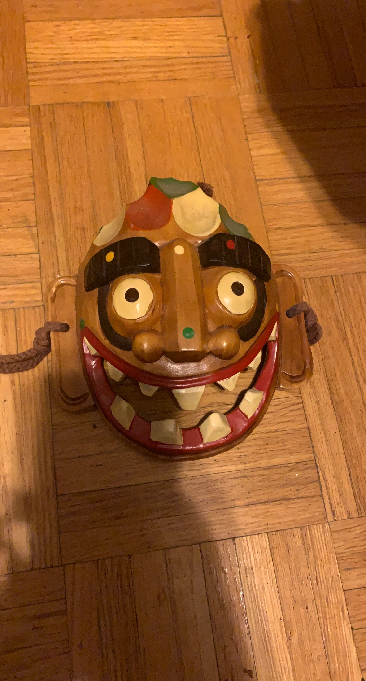Wooden Mask Wall Decor thumbnail