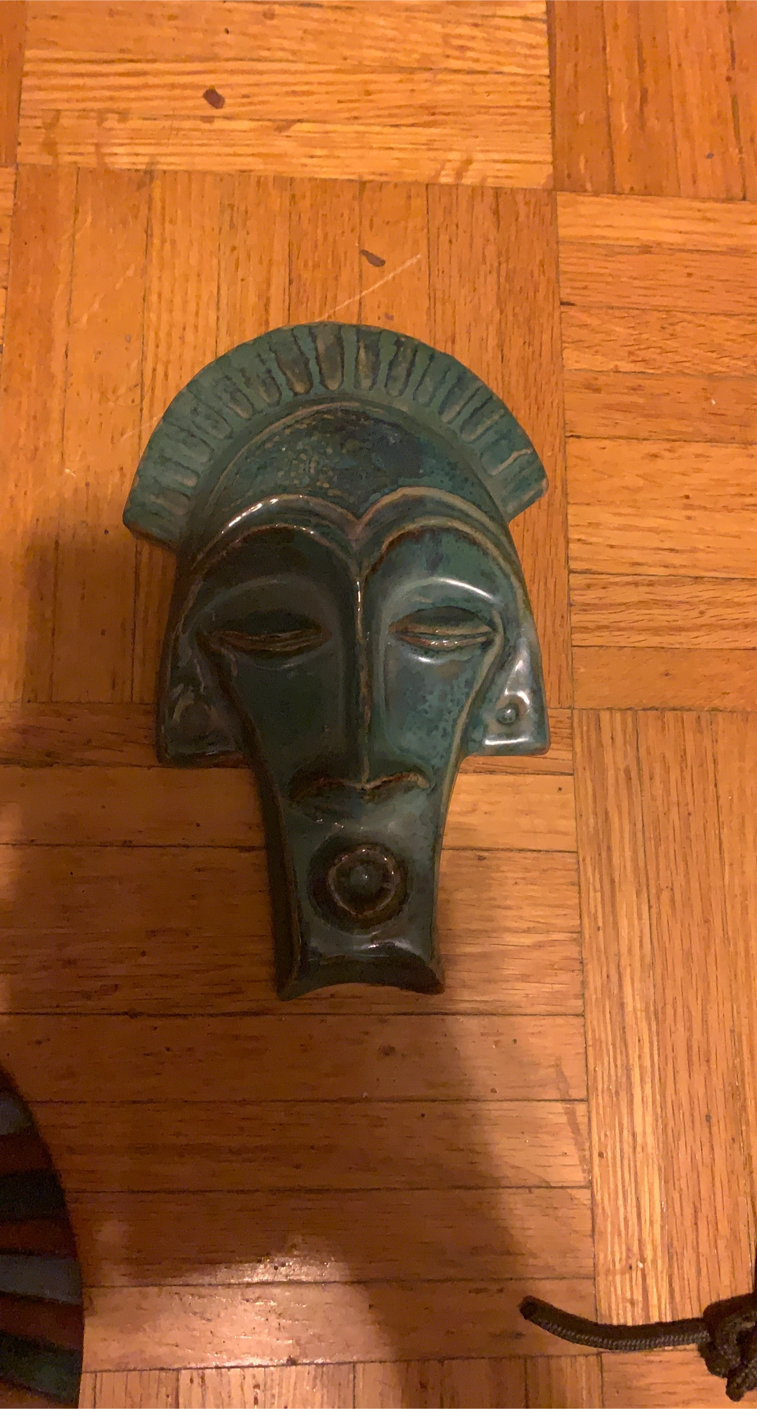 Vintage Ceramic Wall Mask thumbnail