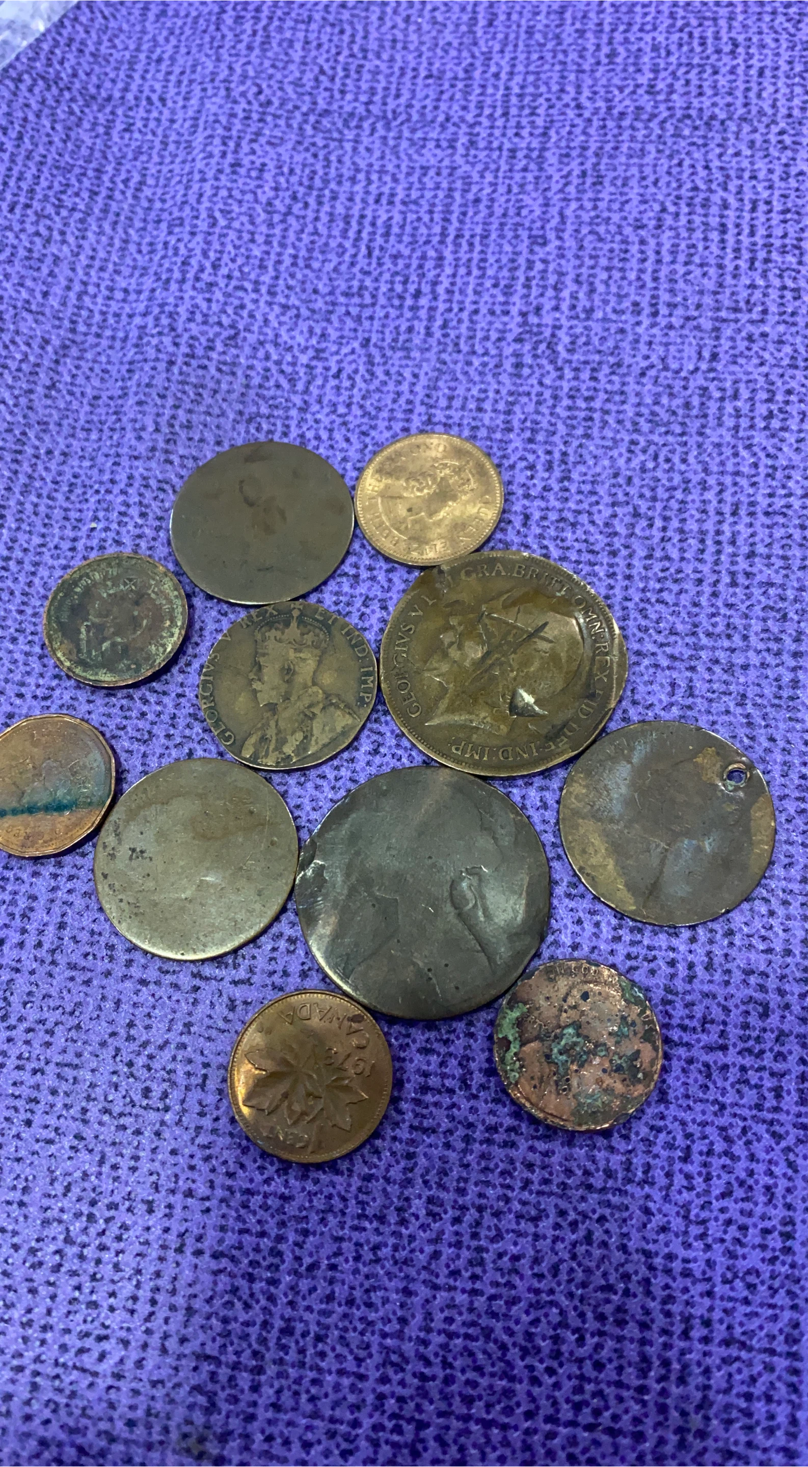 Vintage Canadian & British Coins thumbnail