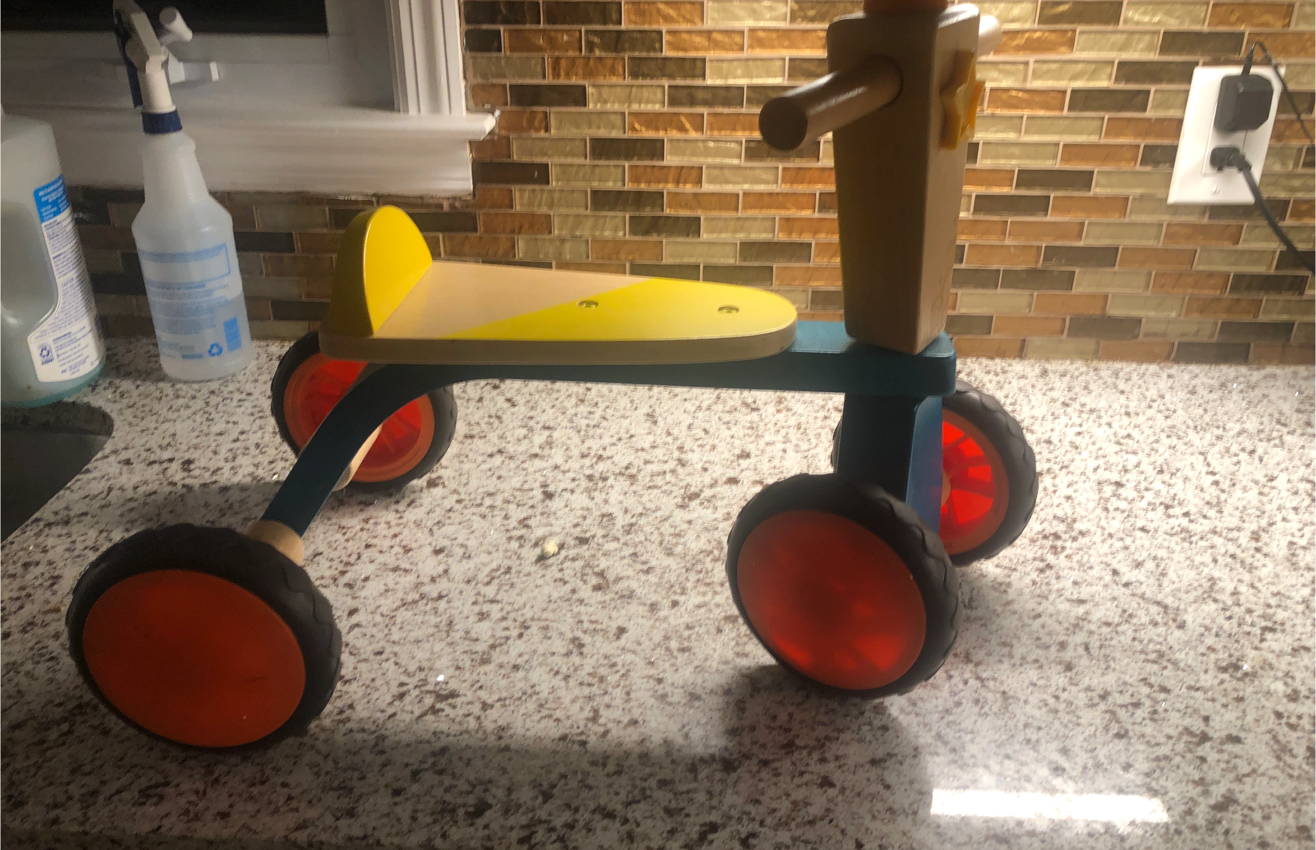 Wooden Kids Ride-On Toy thumbnail