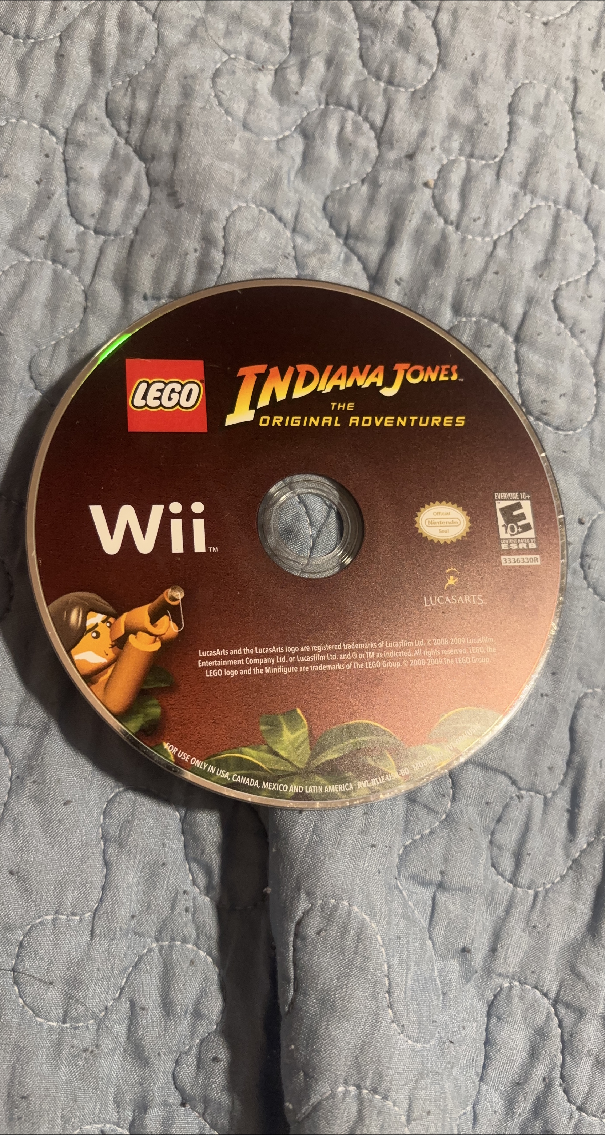 LEGO Indiana Jones Wii Game thumbnail