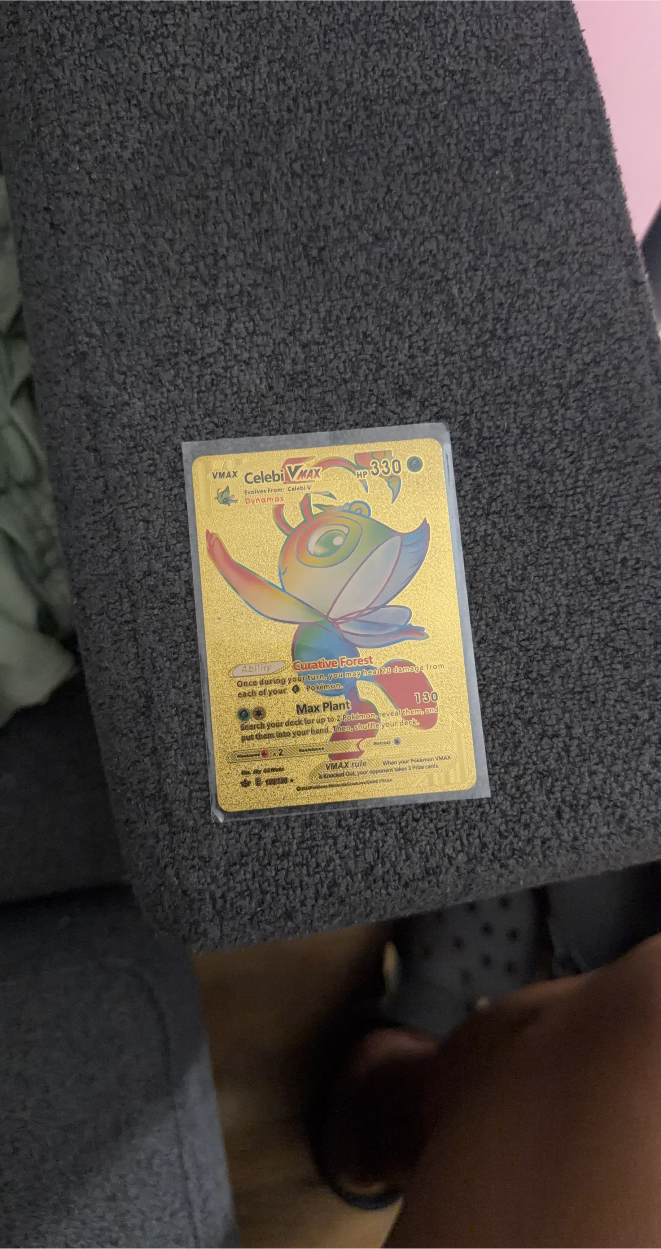 Celebi VMAX Pokemon Card thumbnail