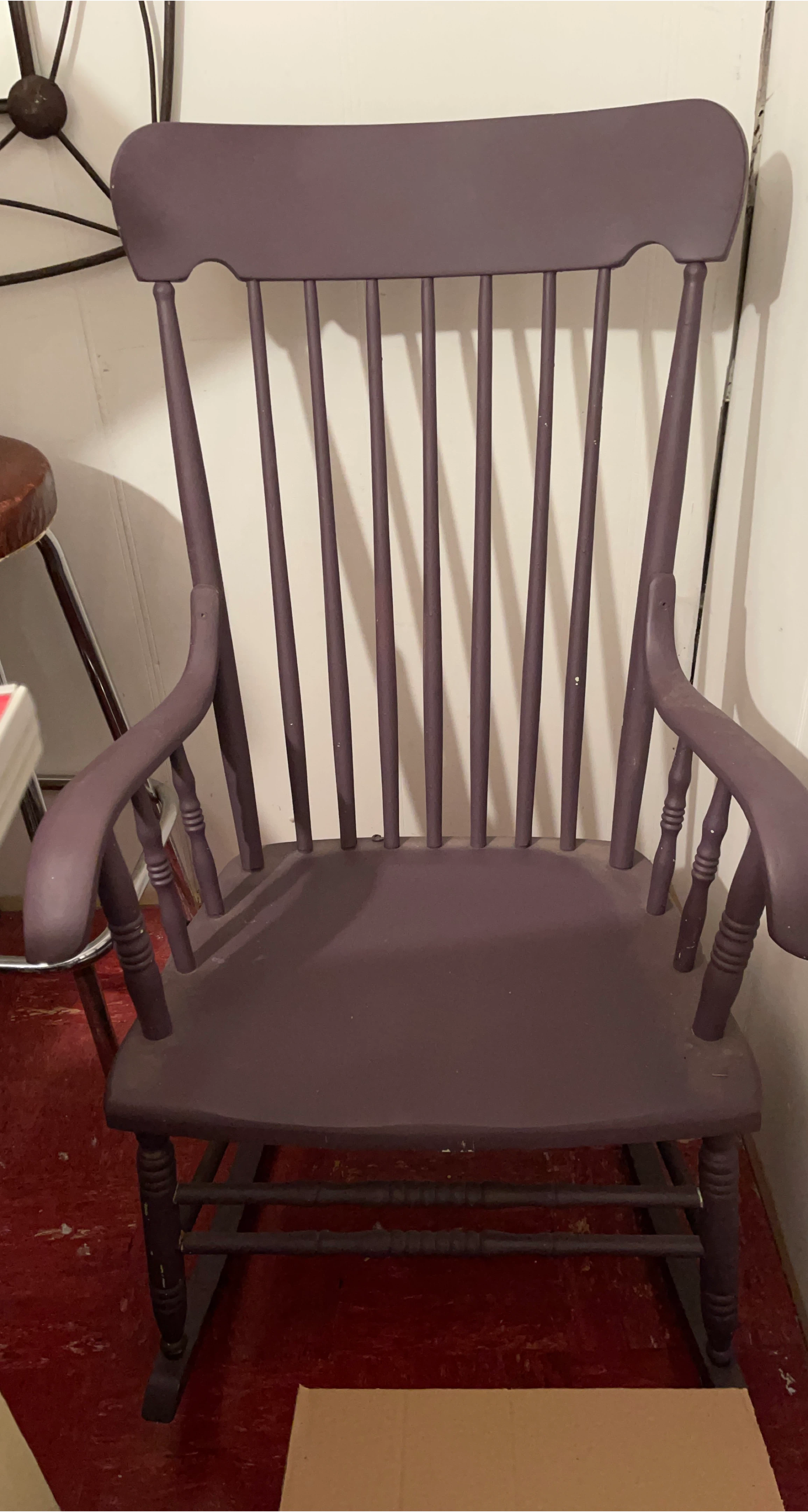 Purple Rocking Chair thumbnail