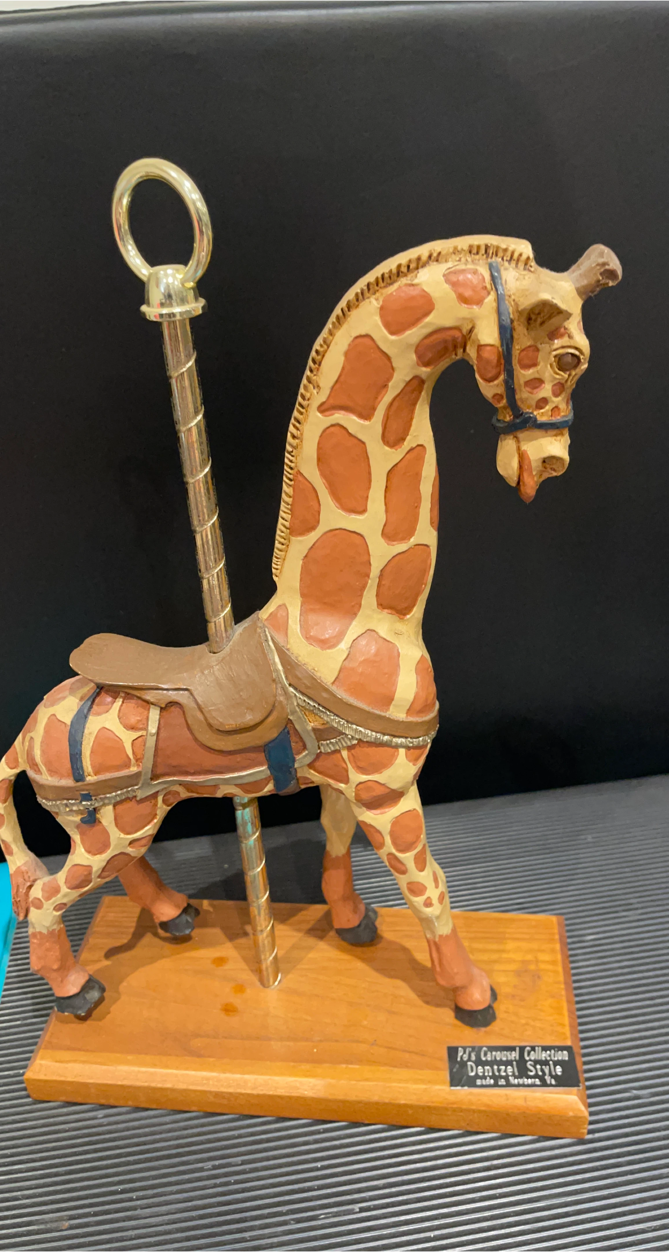 PD's Carousel Collection Dentzel Style Giraffe thumbnail