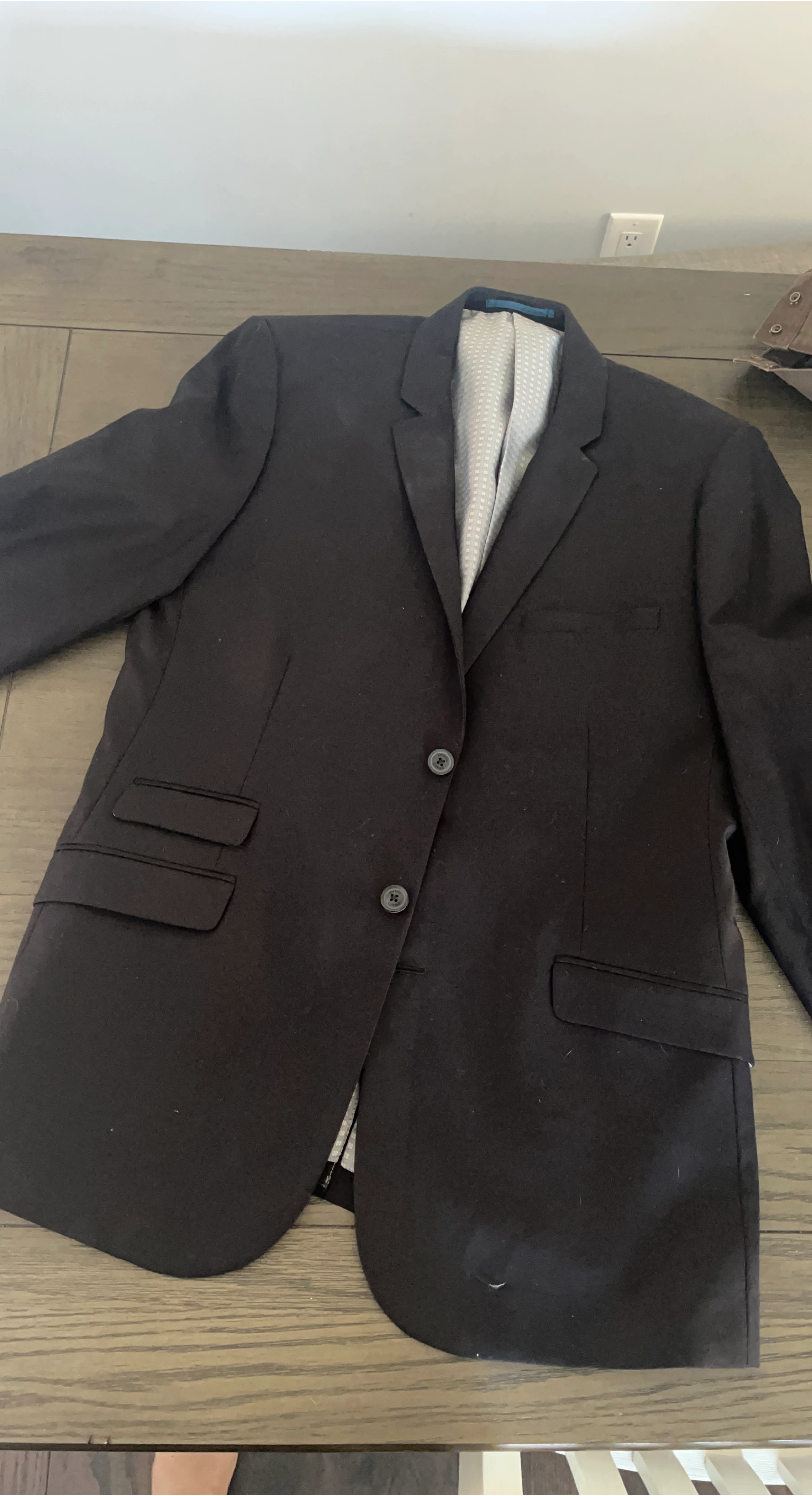 RW&CO. Miles Slim Fit Suit Jacket - Black thumbnail