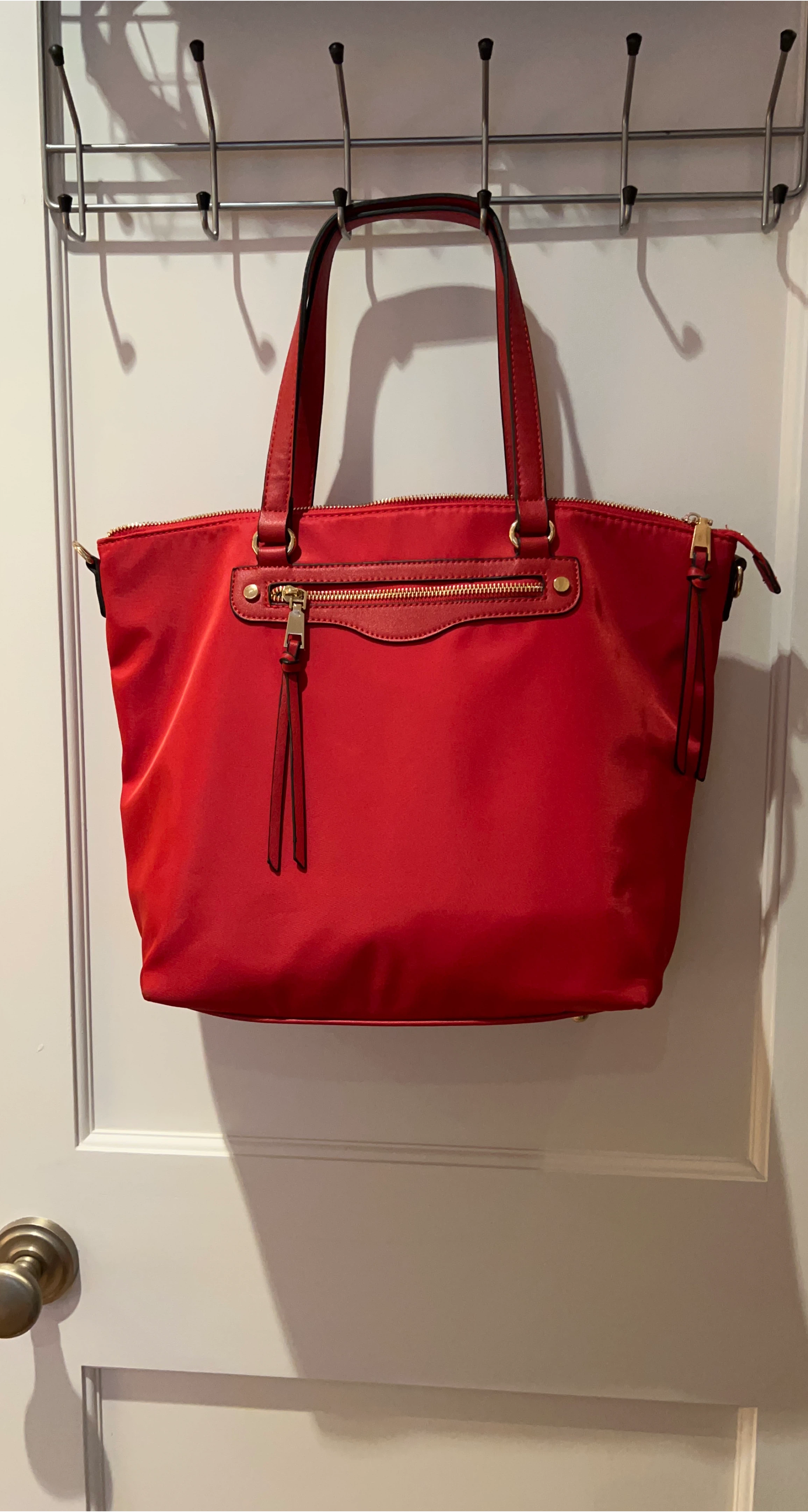 Rebecca Minkoff Red Tote Bag thumbnail