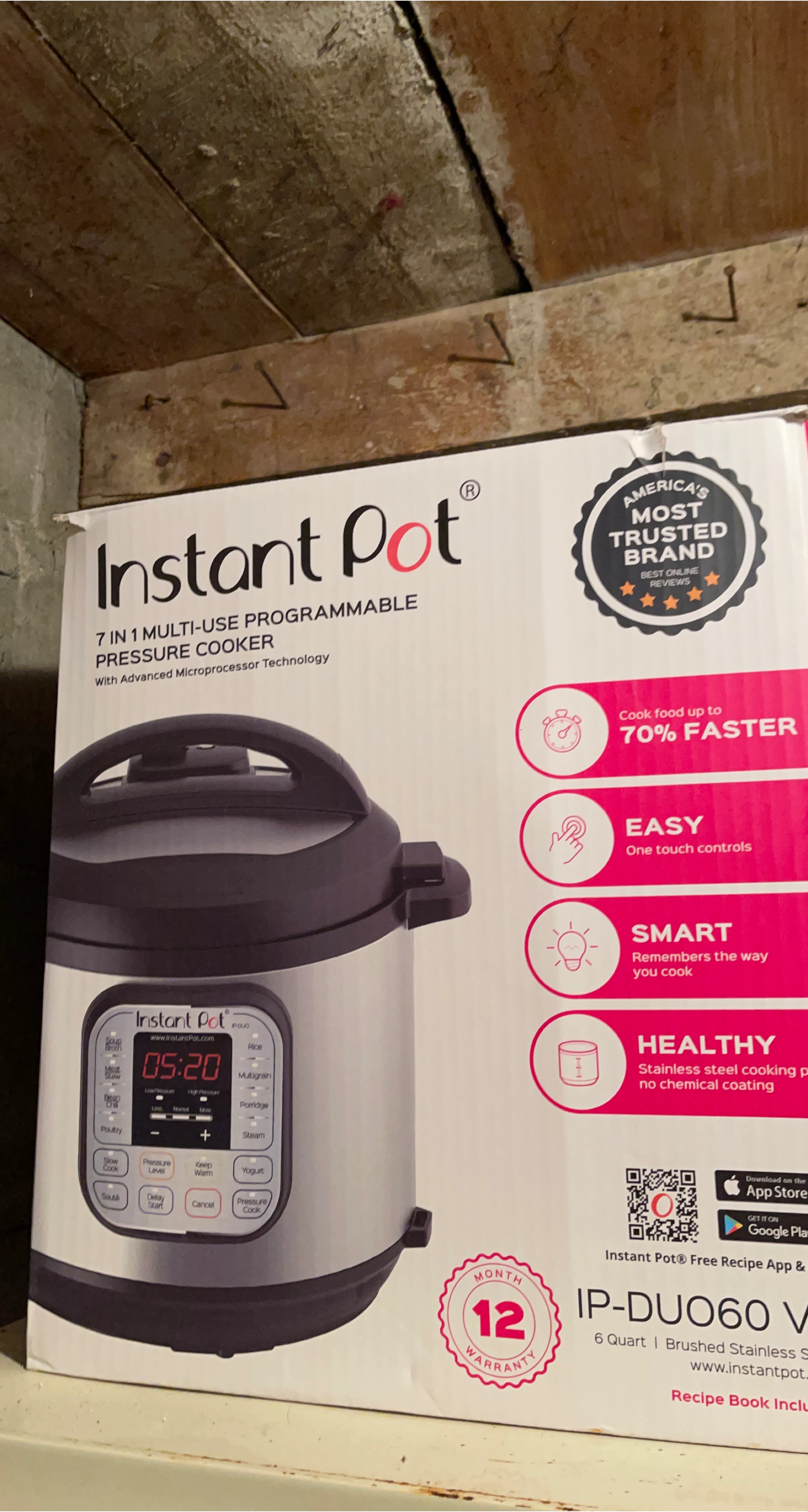 Instant Pot IP-DUO60 6 Quart thumbnail