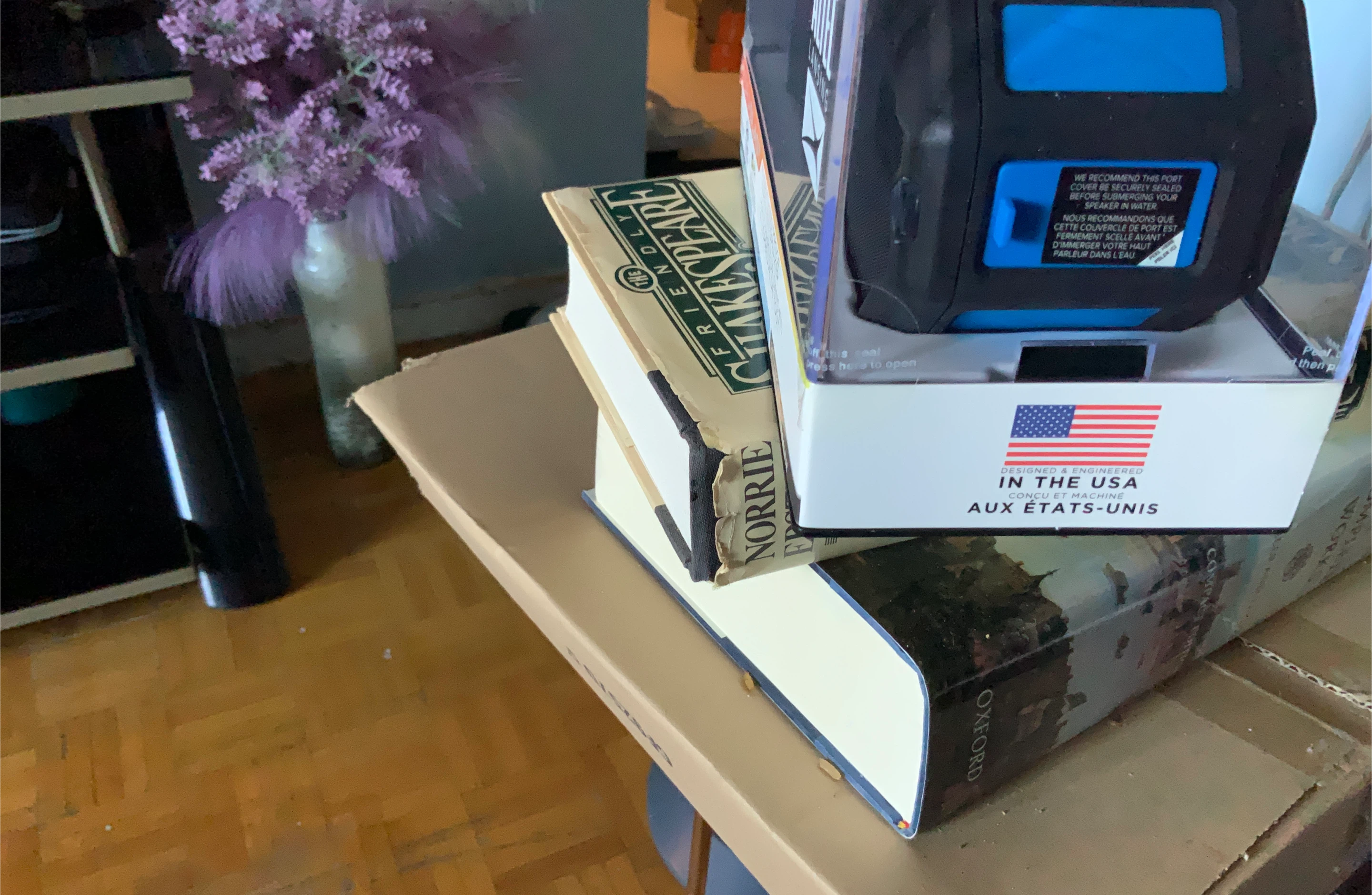 Shakespeare Book & Waterproof Speaker