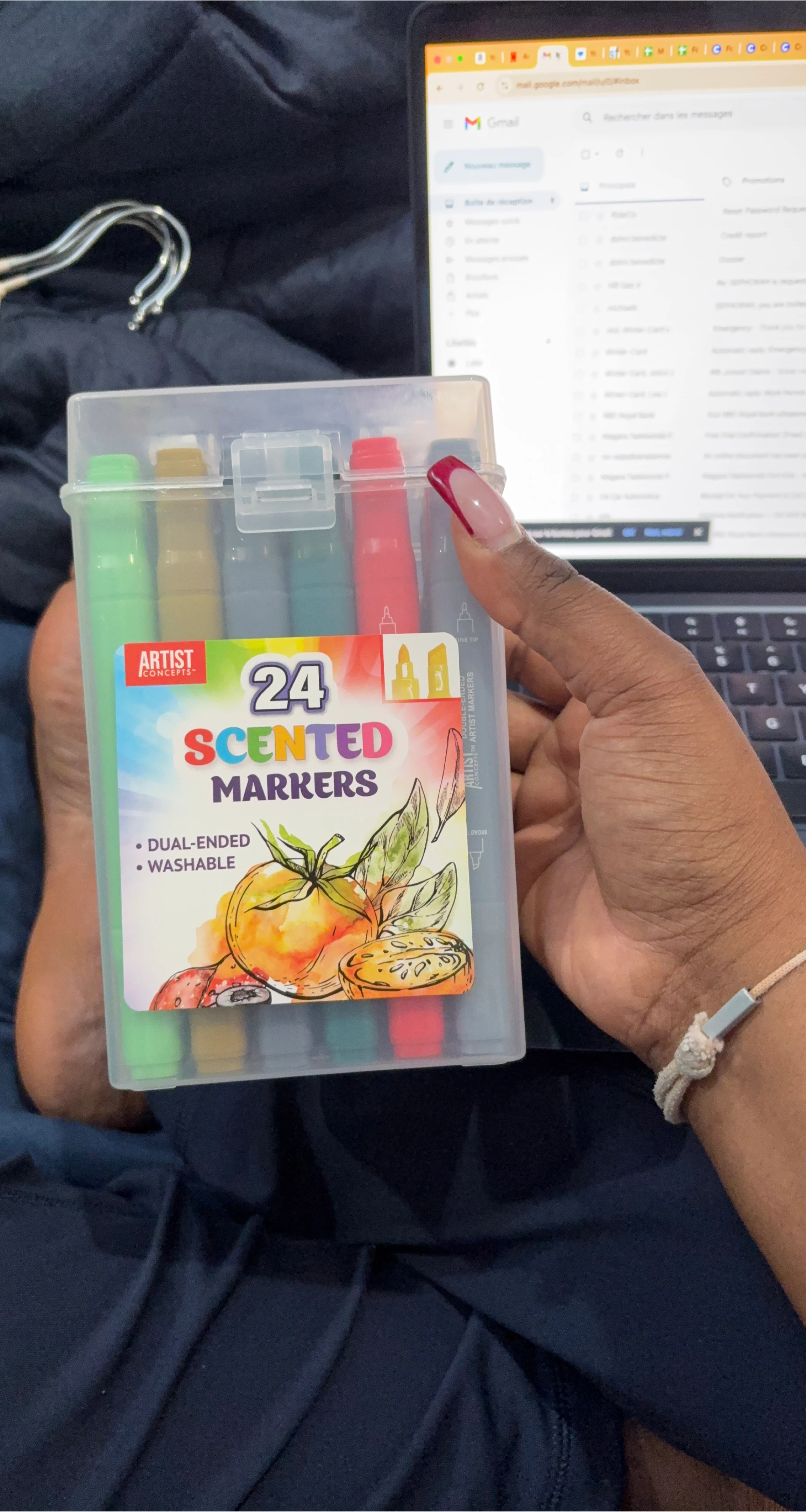 Artist Concepts 24 Scented Markers - Dual-Ended thumbnail