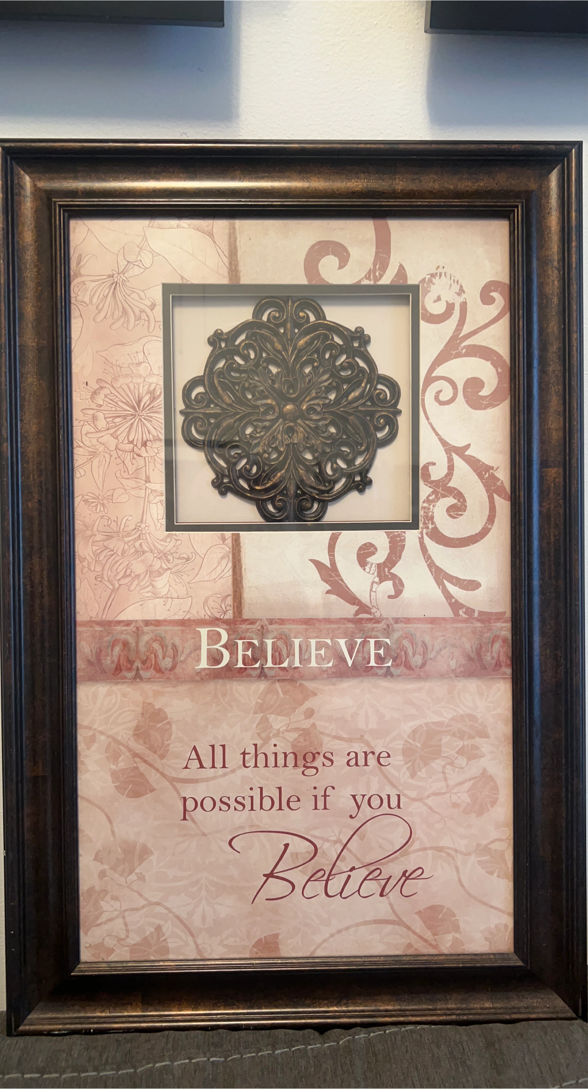 "Believe" Framed Wall Art thumbnail