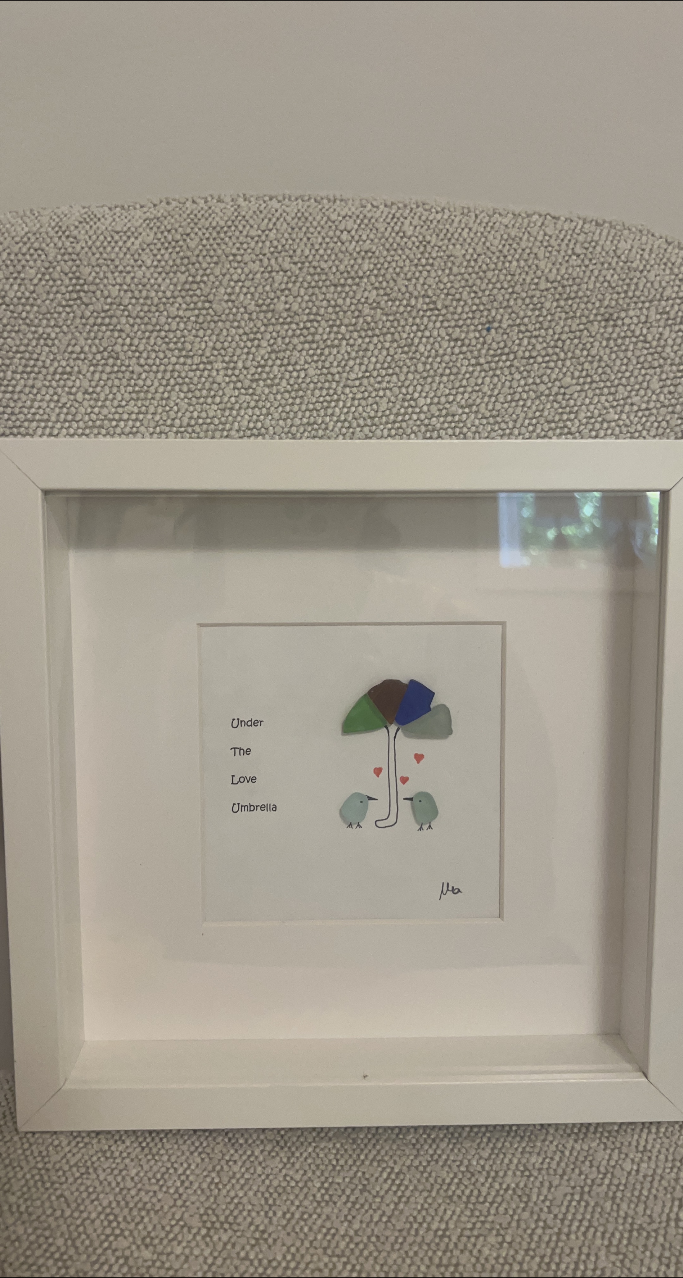 Framed Art - Under the Love Umbrella thumbnail