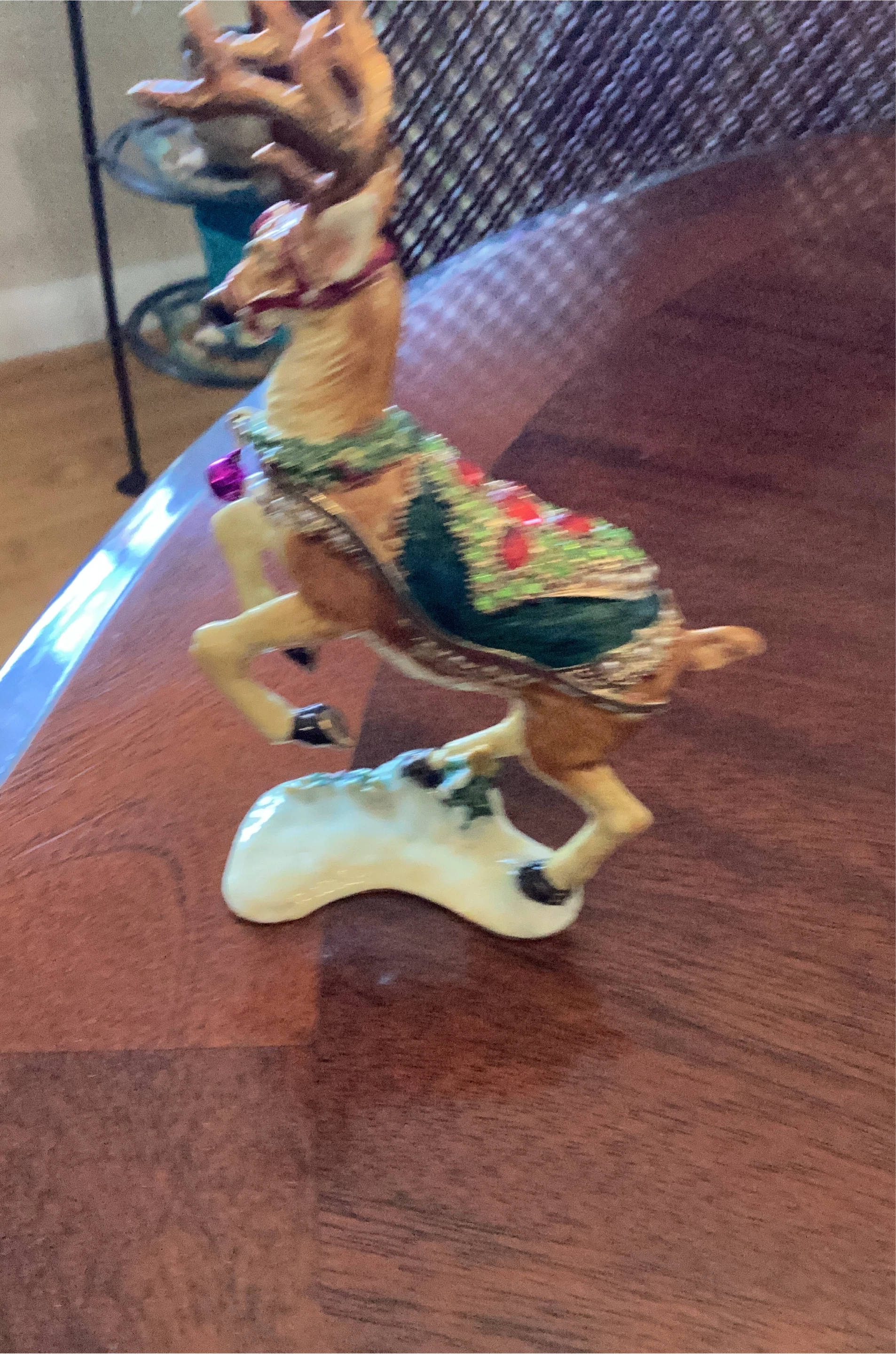 Christmas Reindeer Figurine thumbnail