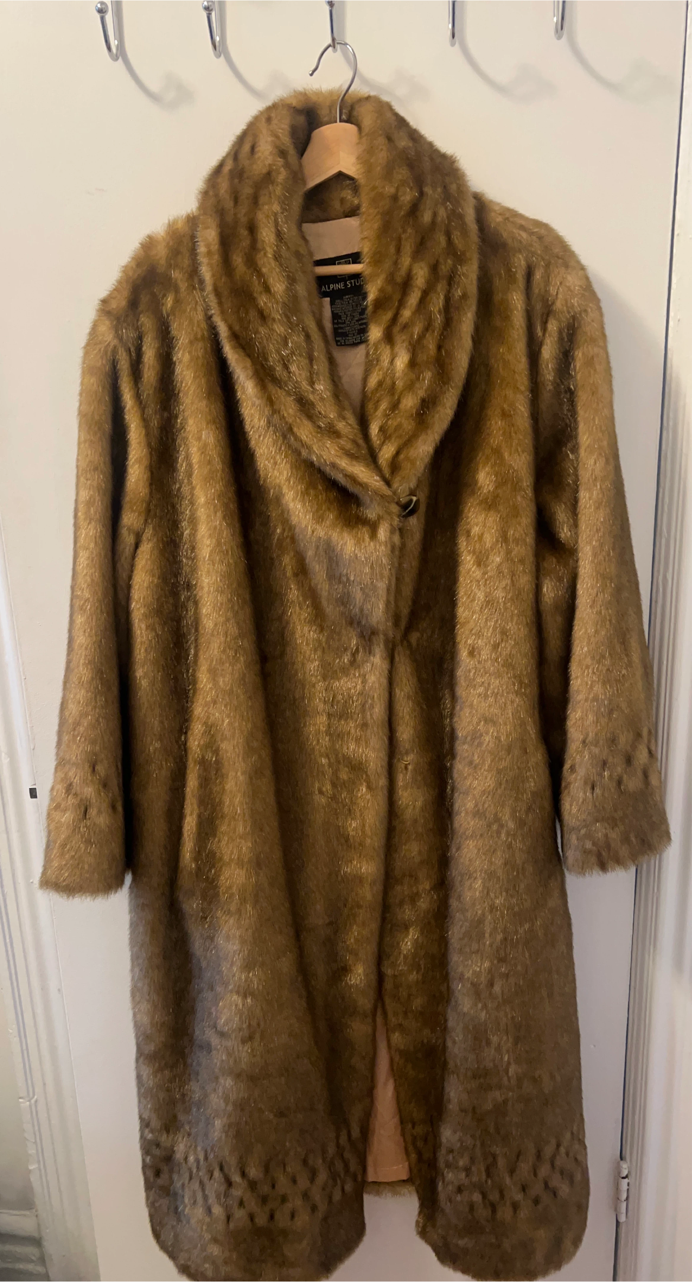 Alpine Studio Faux Fur Coat thumbnail