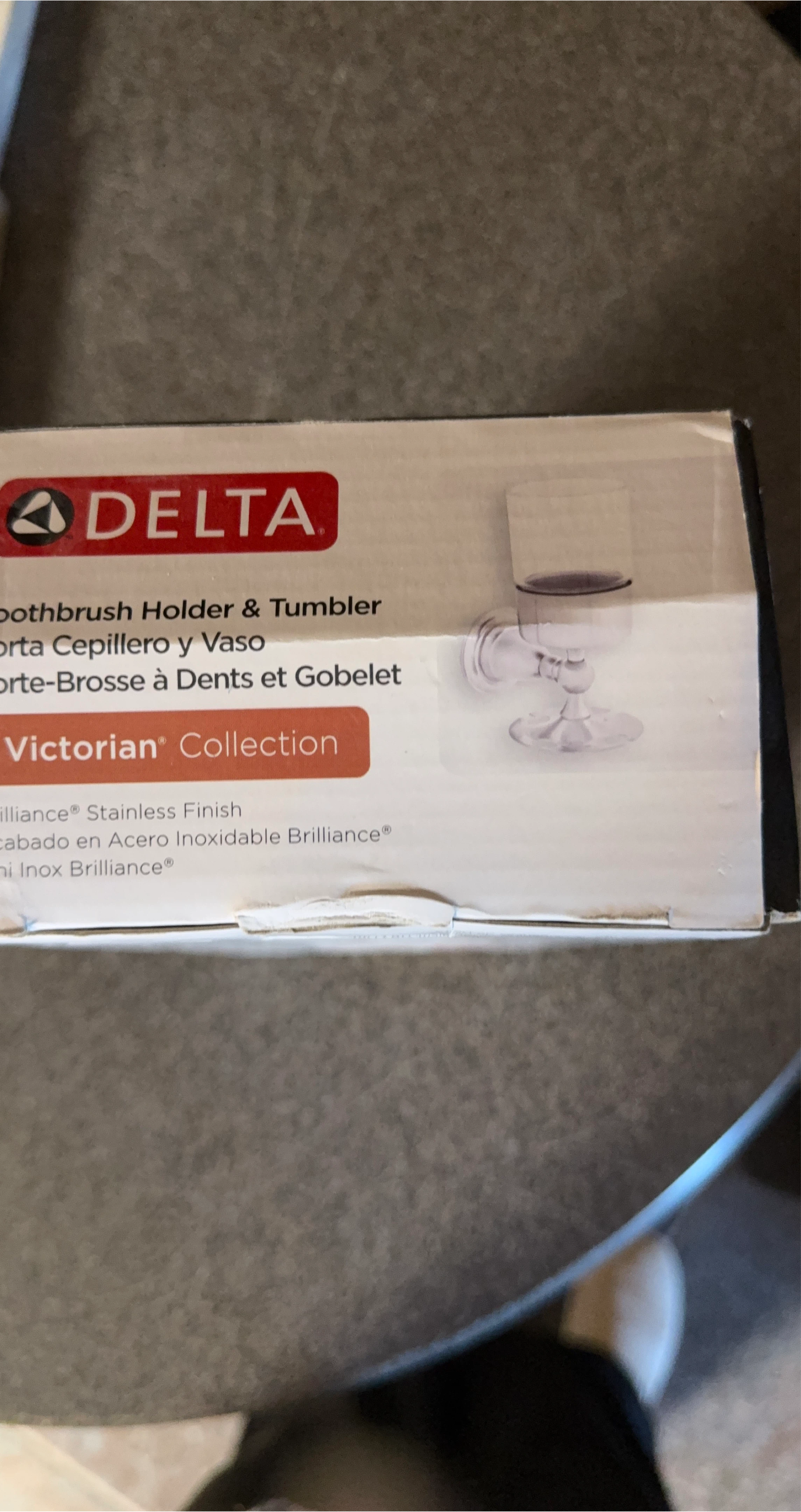 Delta Victorian Collection Toothbrush Holder & Tumbler thumbnail