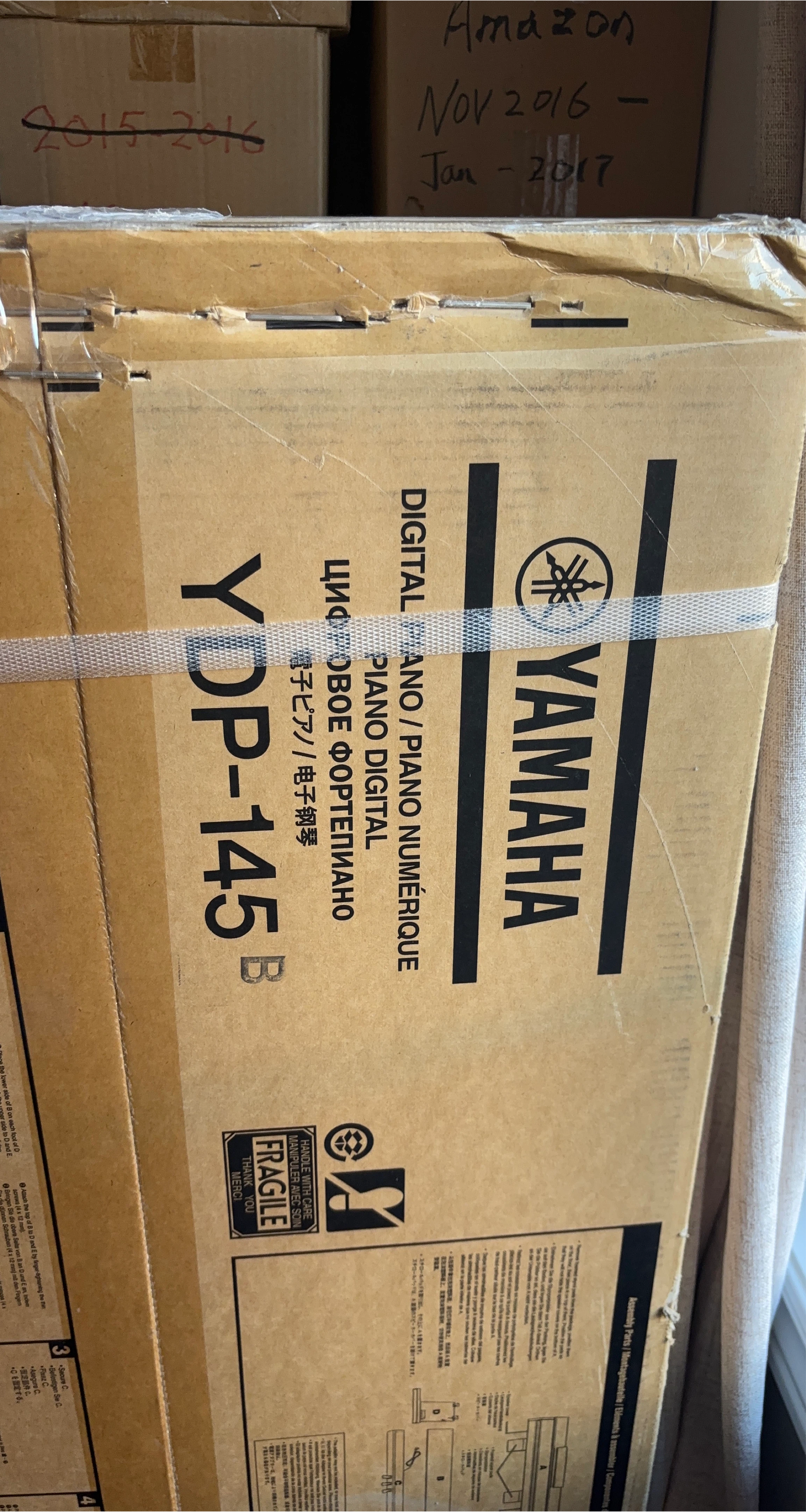 Yamaha YDP-145 Digital Piano with Bench - photo 2