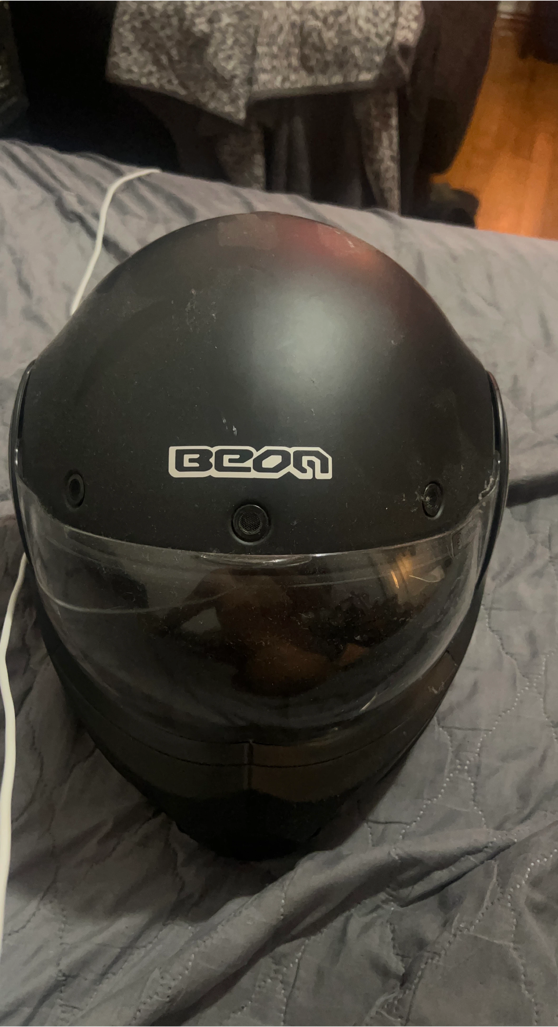 Beon Black Helmet thumbnail