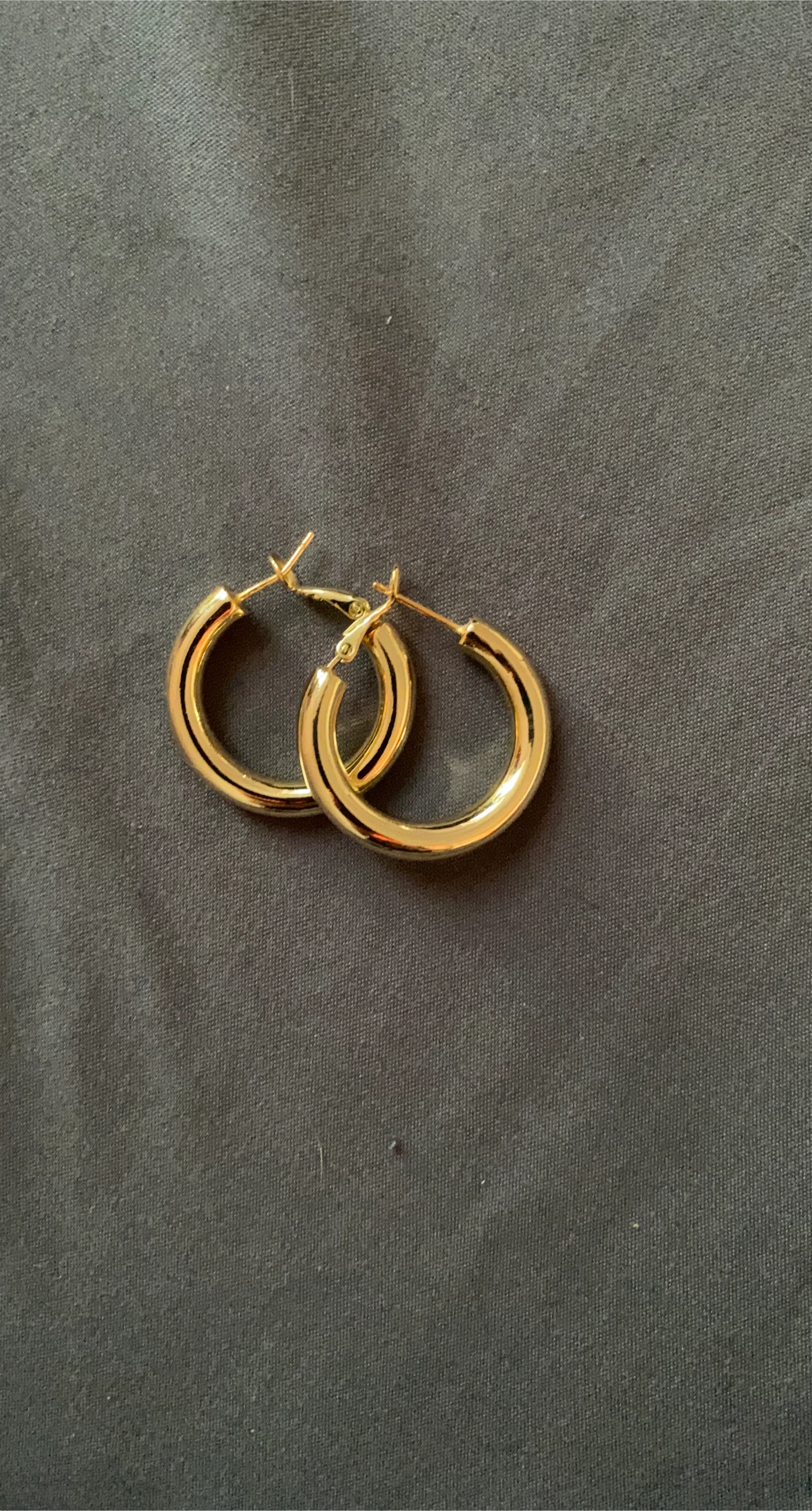Gold plated Hoop Earrings thumbnail