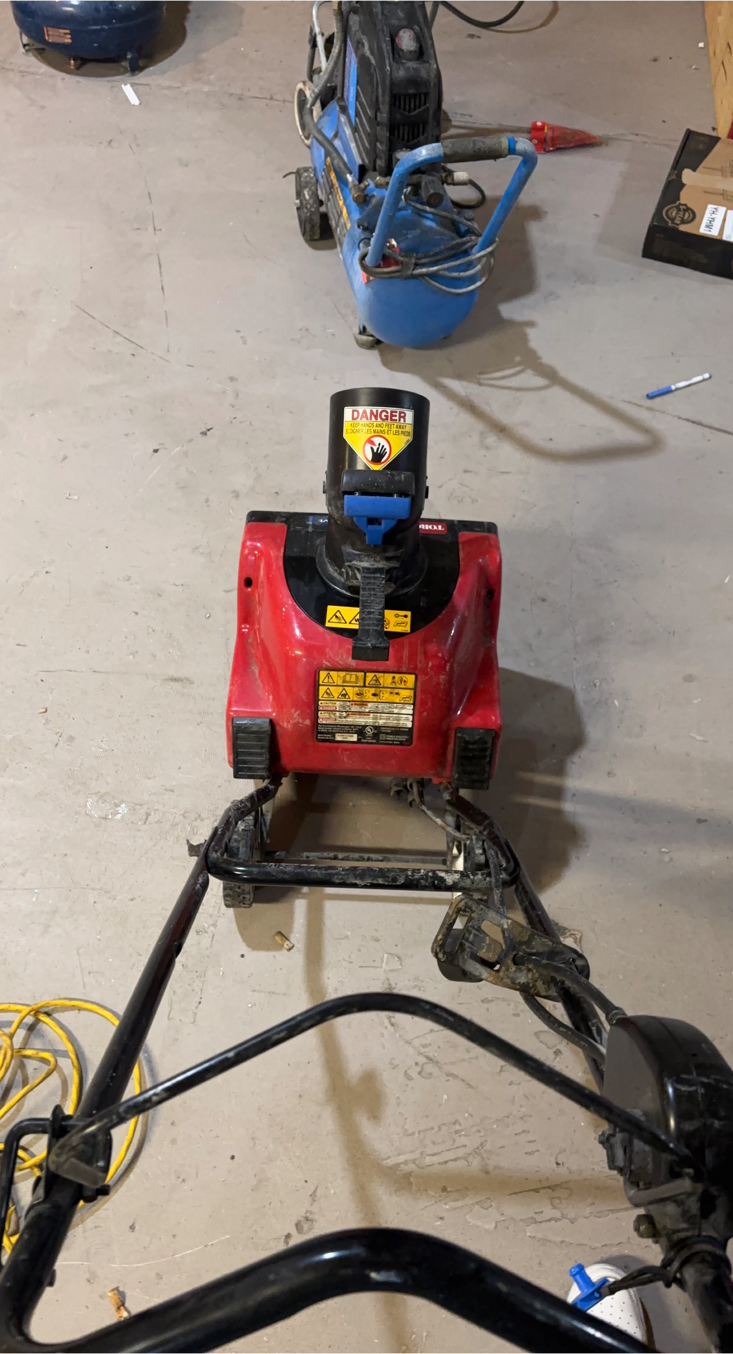 Used Red Snow Blower thumbnail