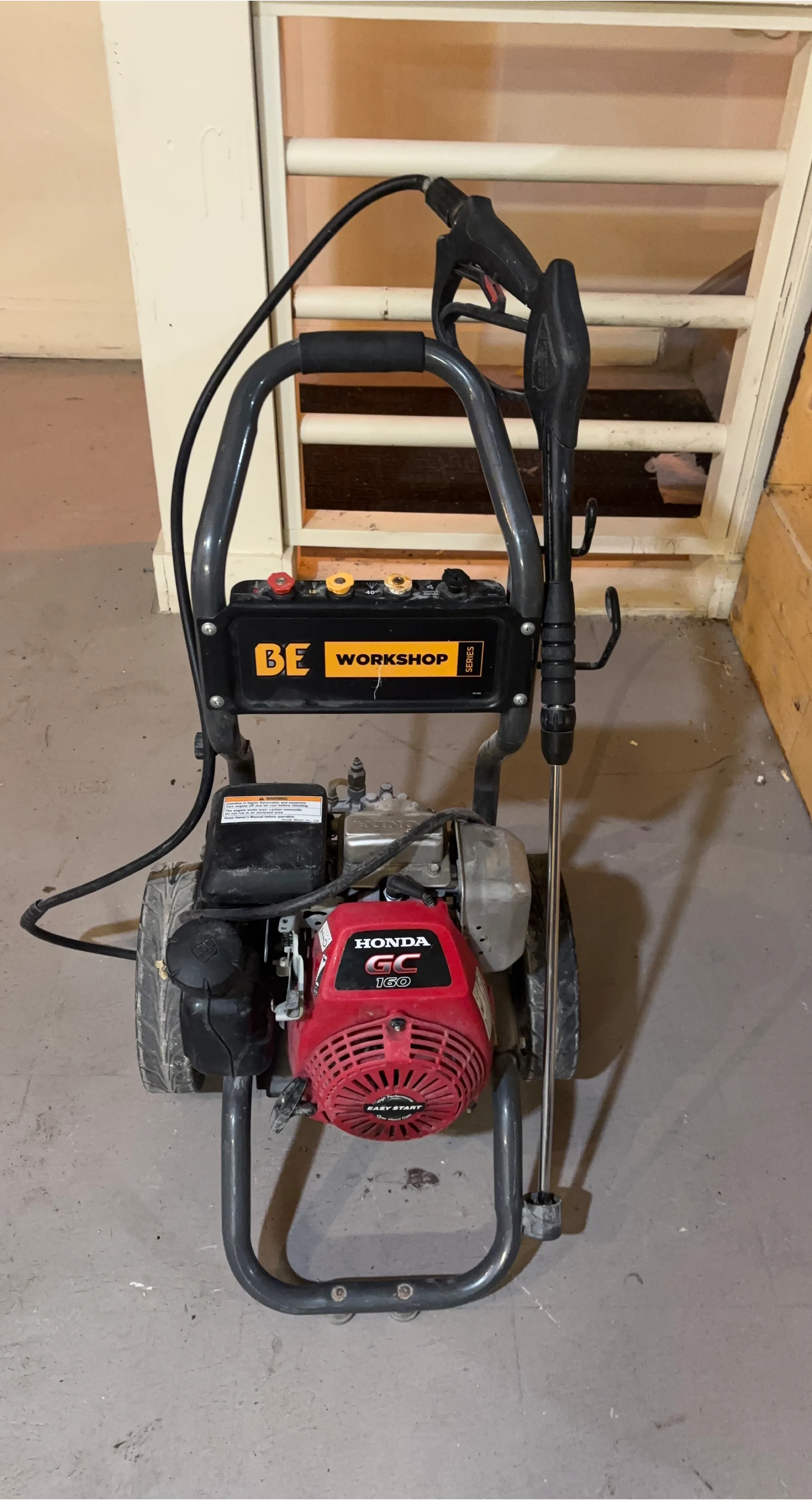 BE Workshop Honda GC 160 Pressure Washer