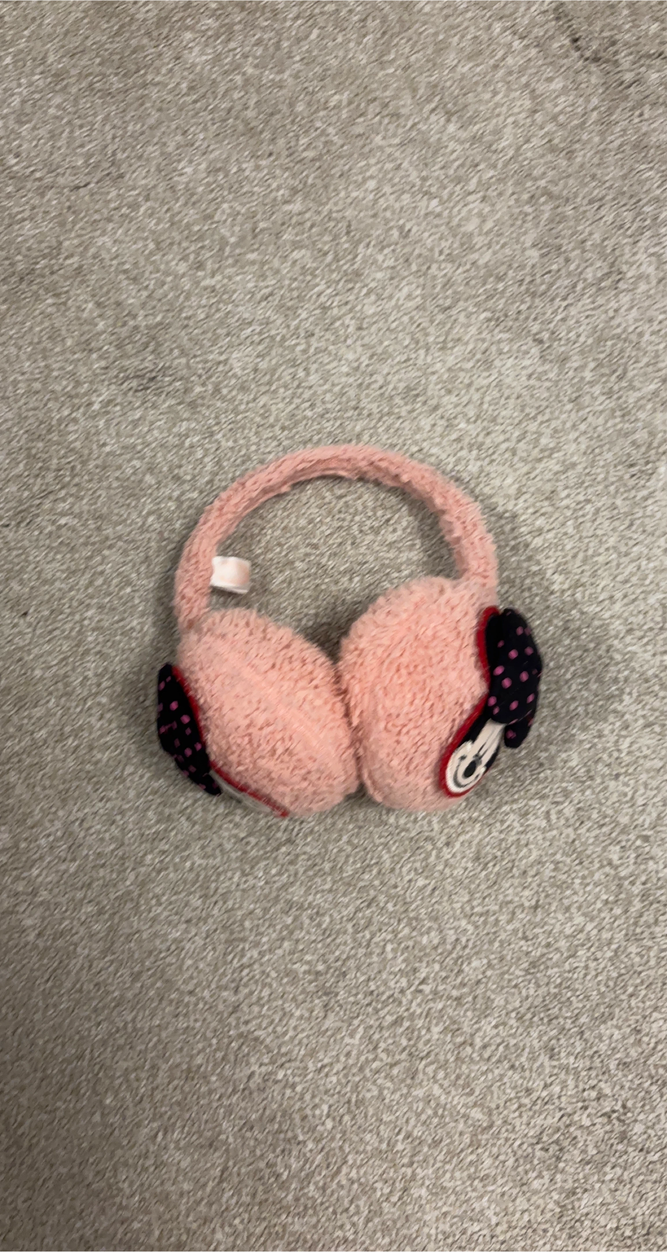 Minnie Mouse Pink Earmuffs